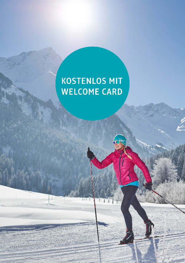 Cross-country skiing on the high-altitude trails in Kühtai-Sellraintal - trial course for beginners image