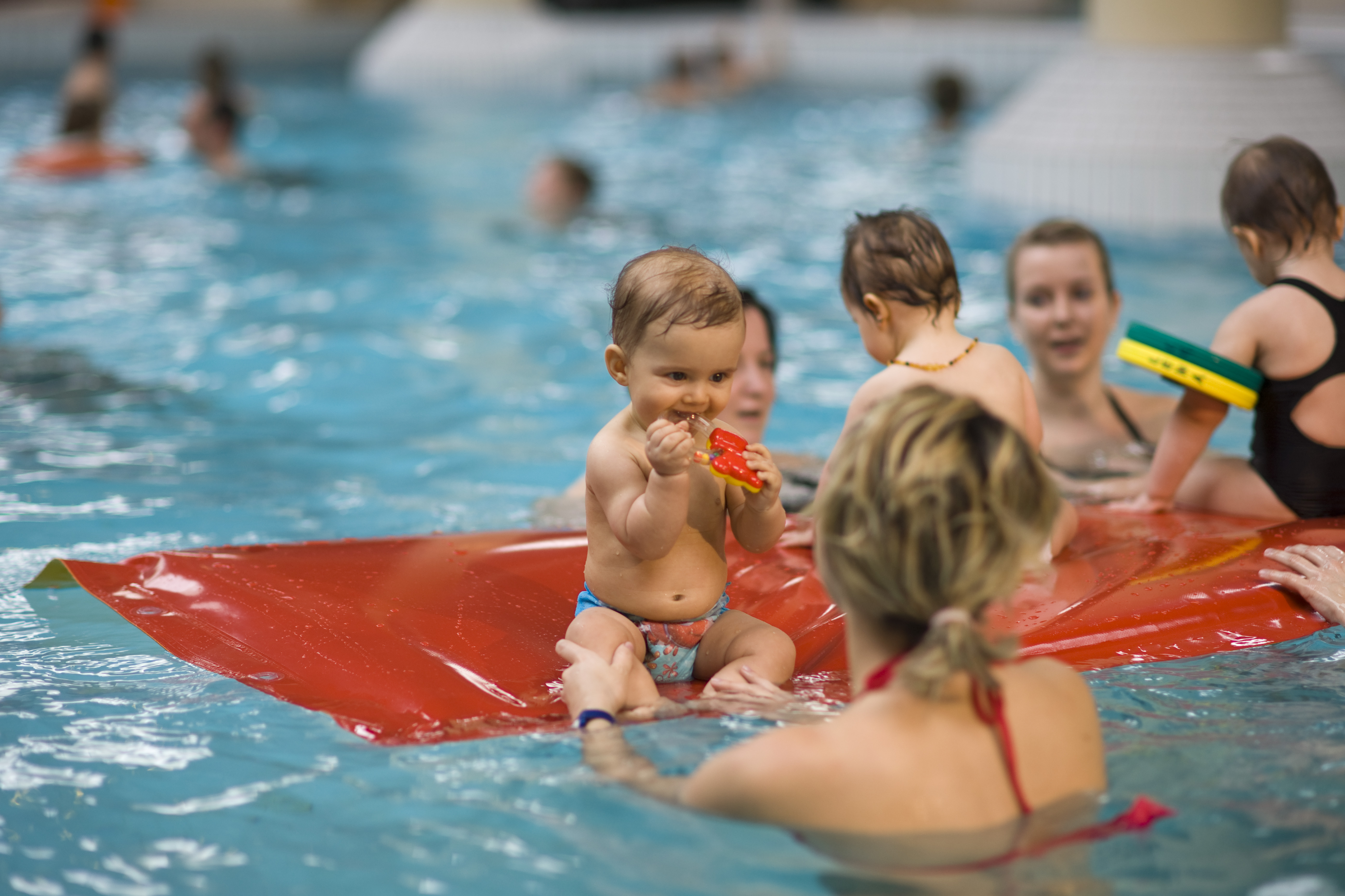 Baby swimming course for beginners