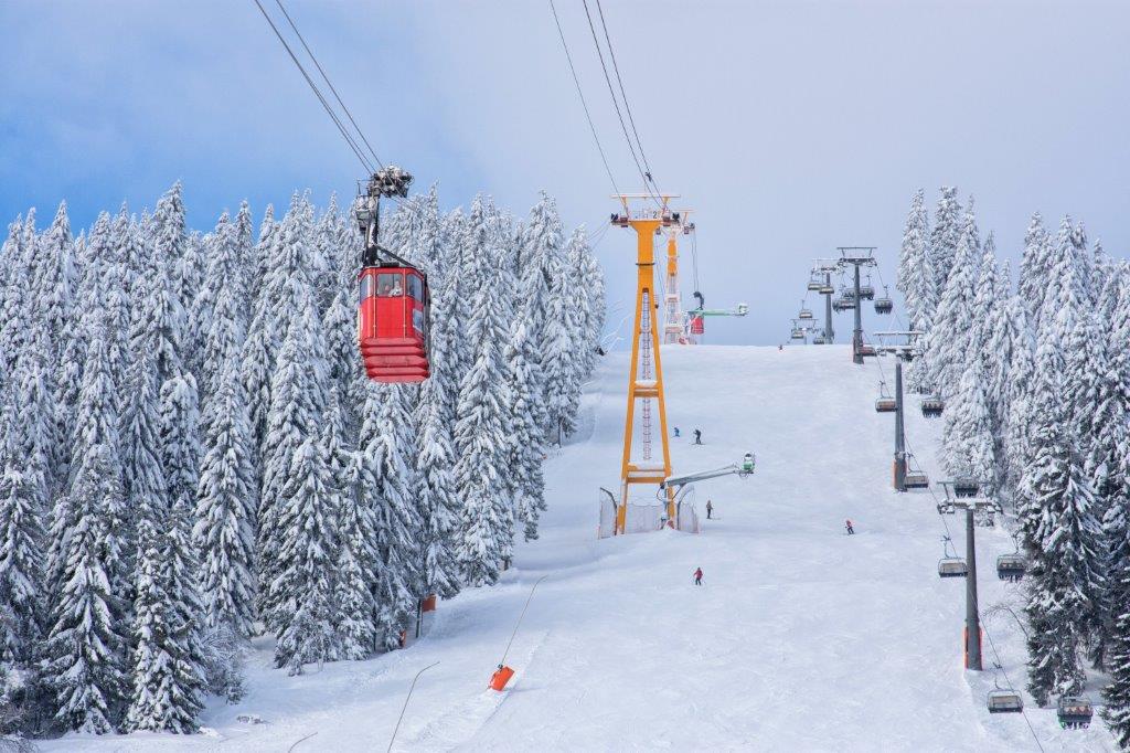 Skiing on the Fichtelberg