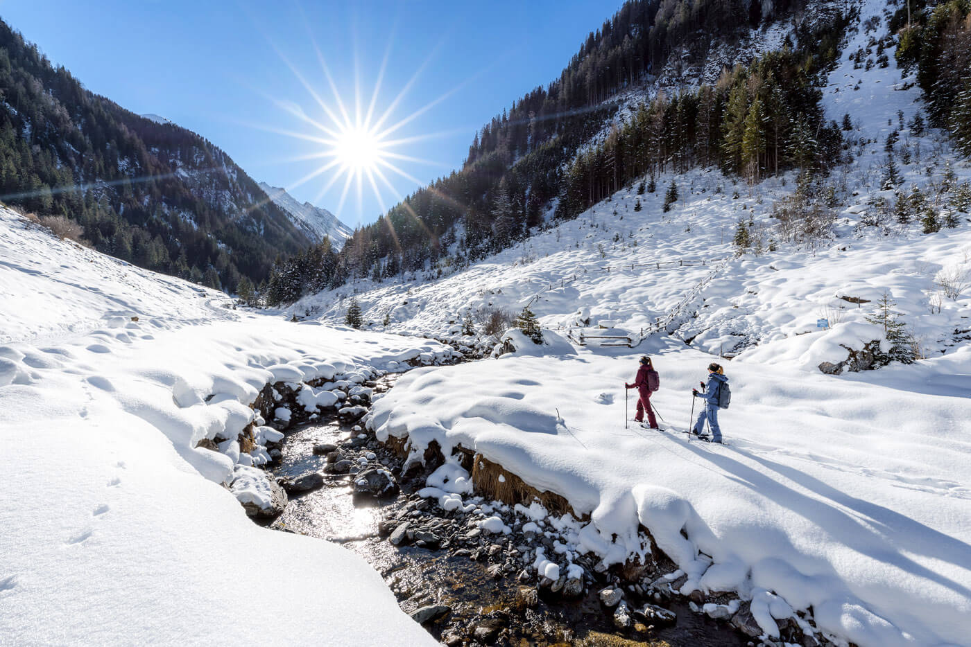 *Schneeschuh-    Wanderung