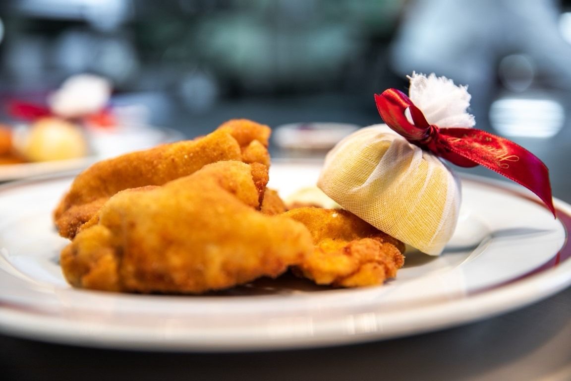 The best Wiener Schnitzel in Salzburg - a Sacher tradition