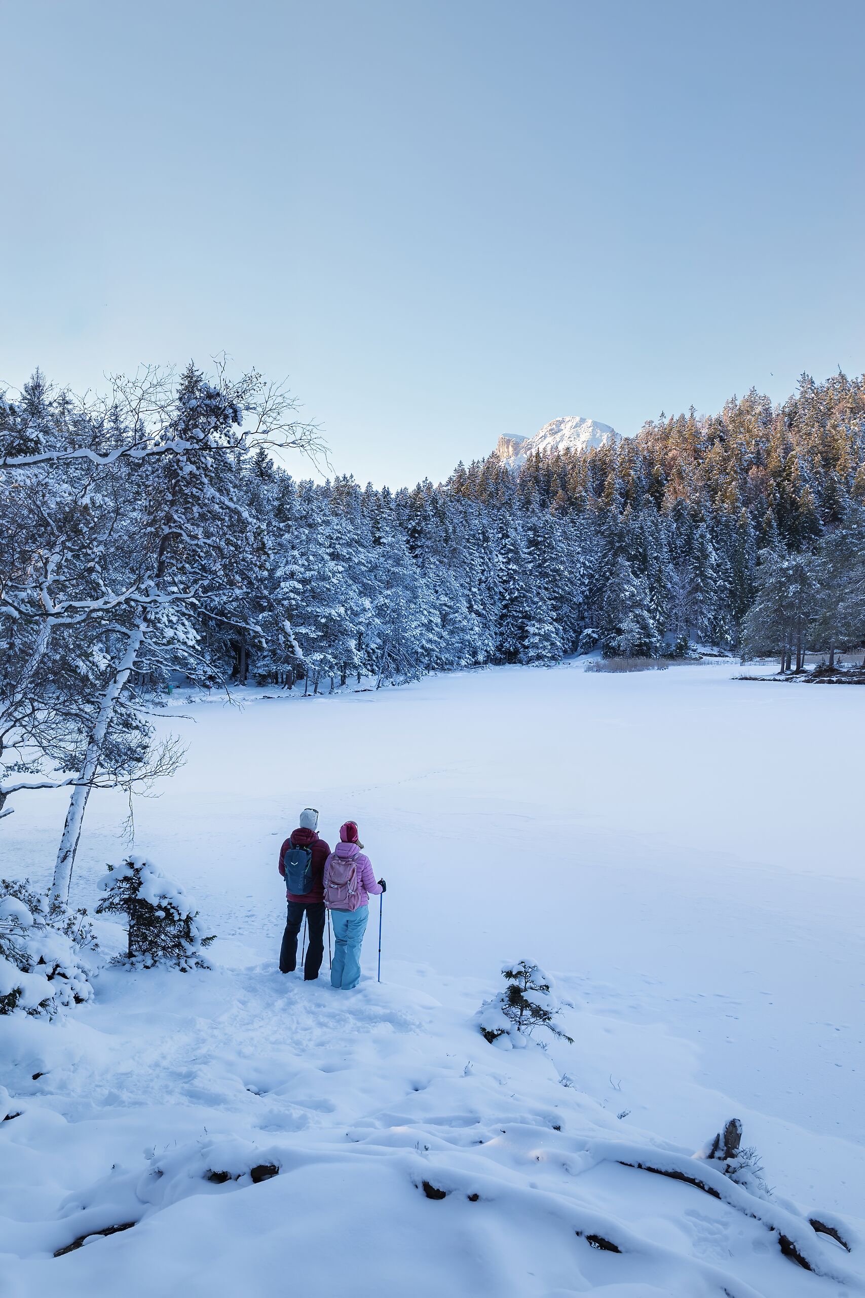 Hike over the Brunschkopf to the Möserersee lake