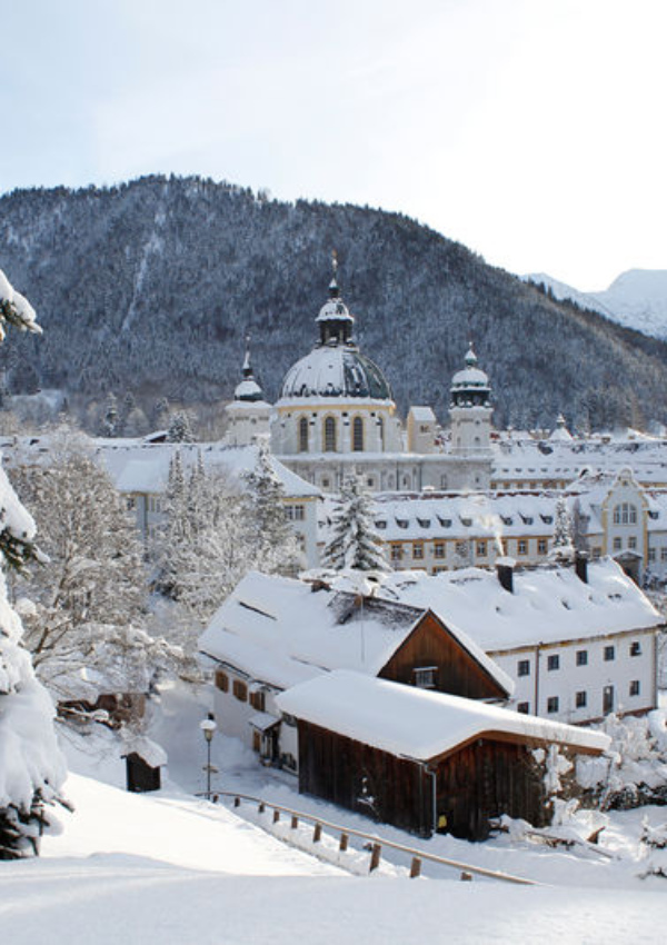 Baroque and Rococo in harmony: Ettal Monastery