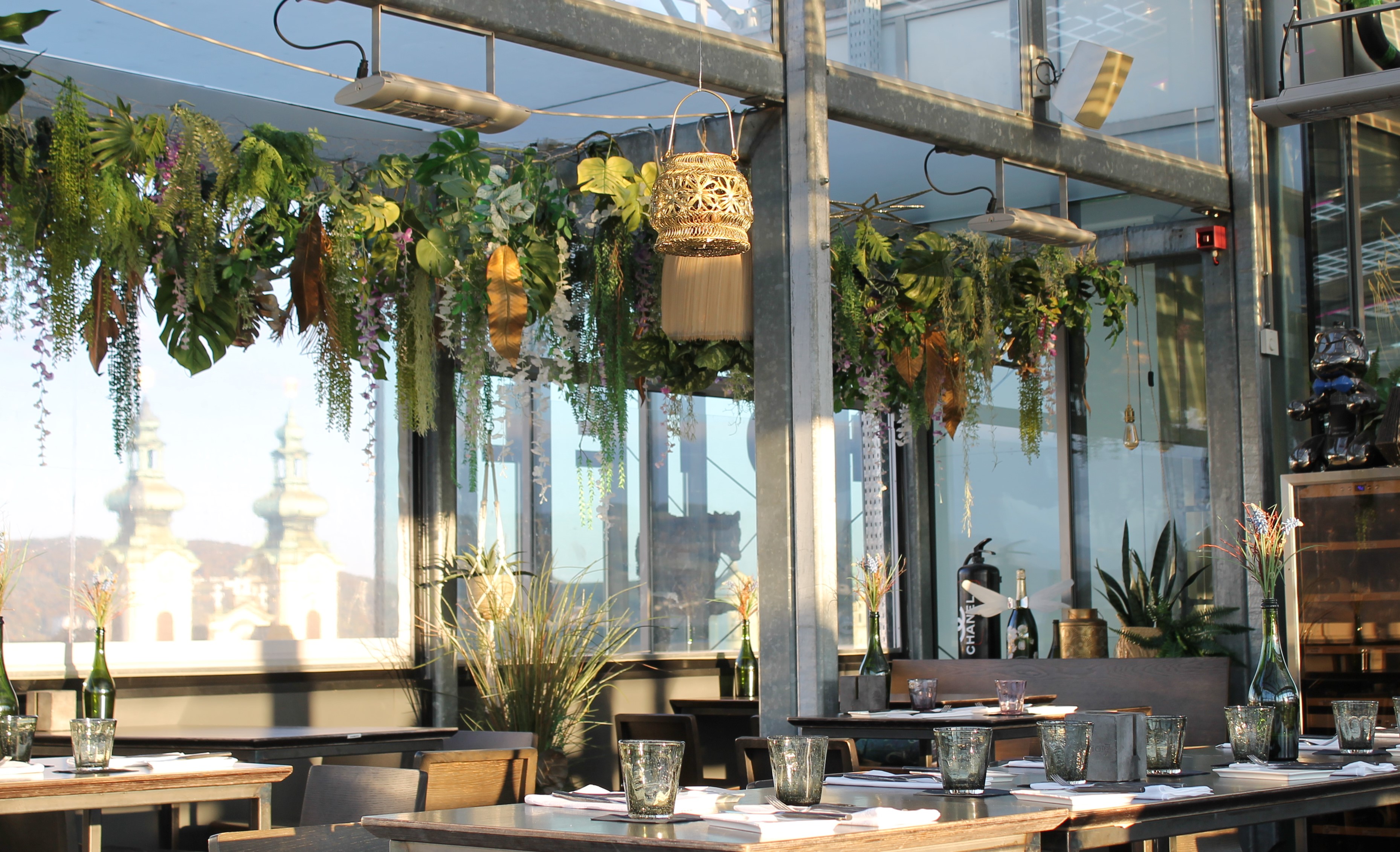 Brunch über den Dächern von Linz im Rooftop7 