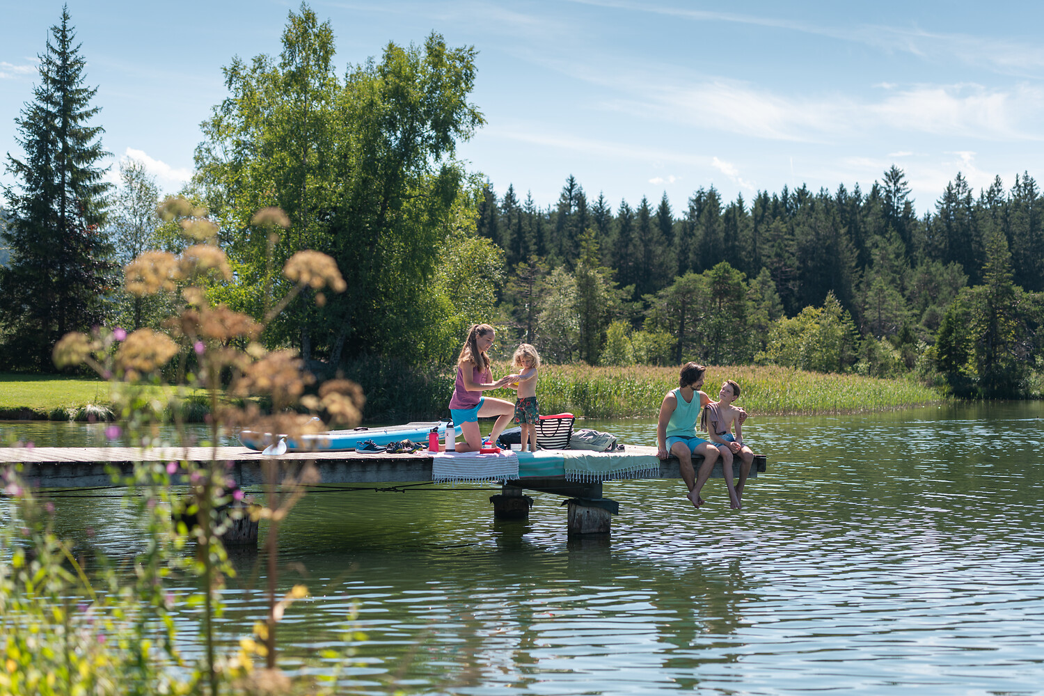 Badespaß am Wildsee