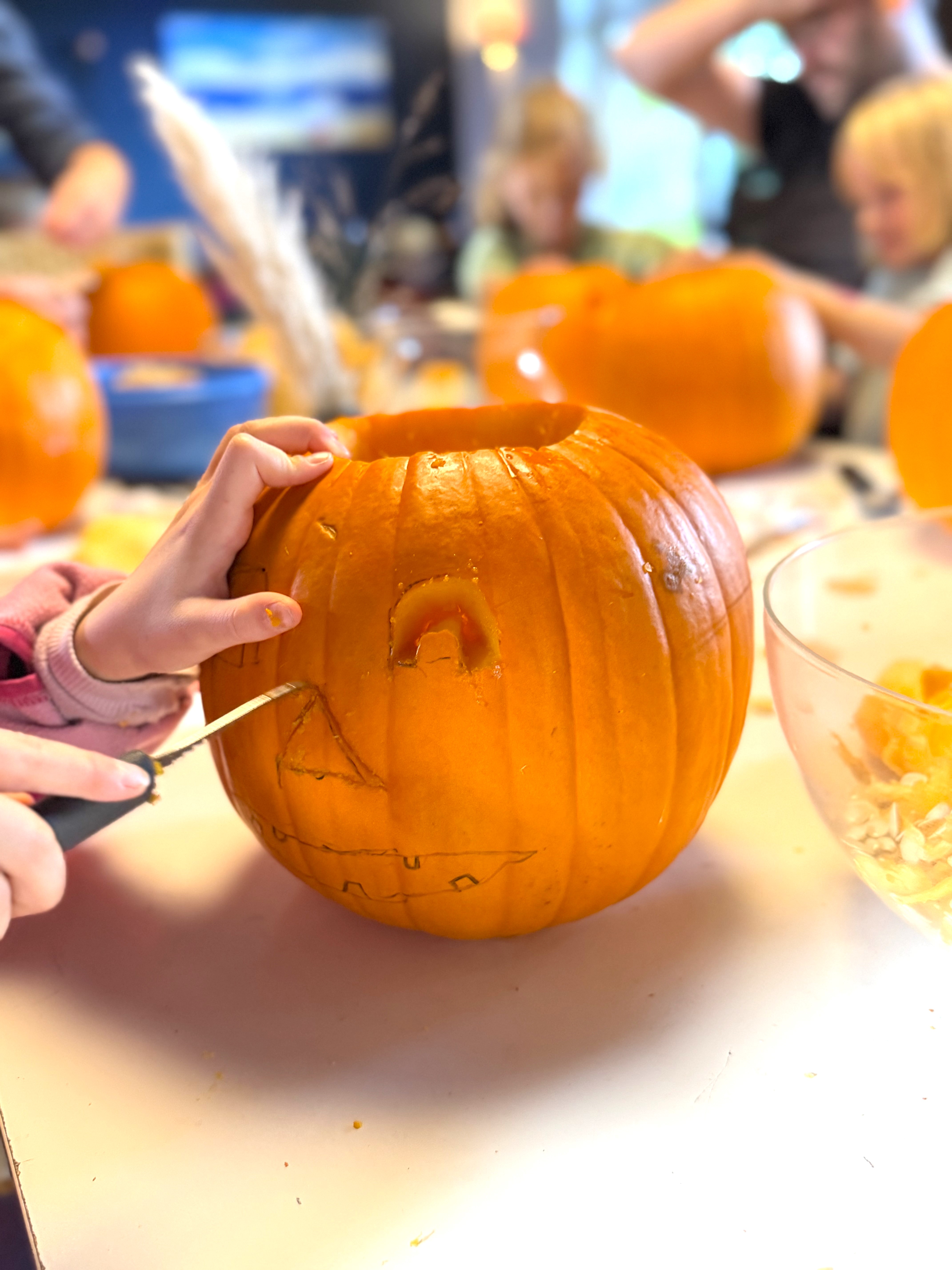 Pumpkin carving