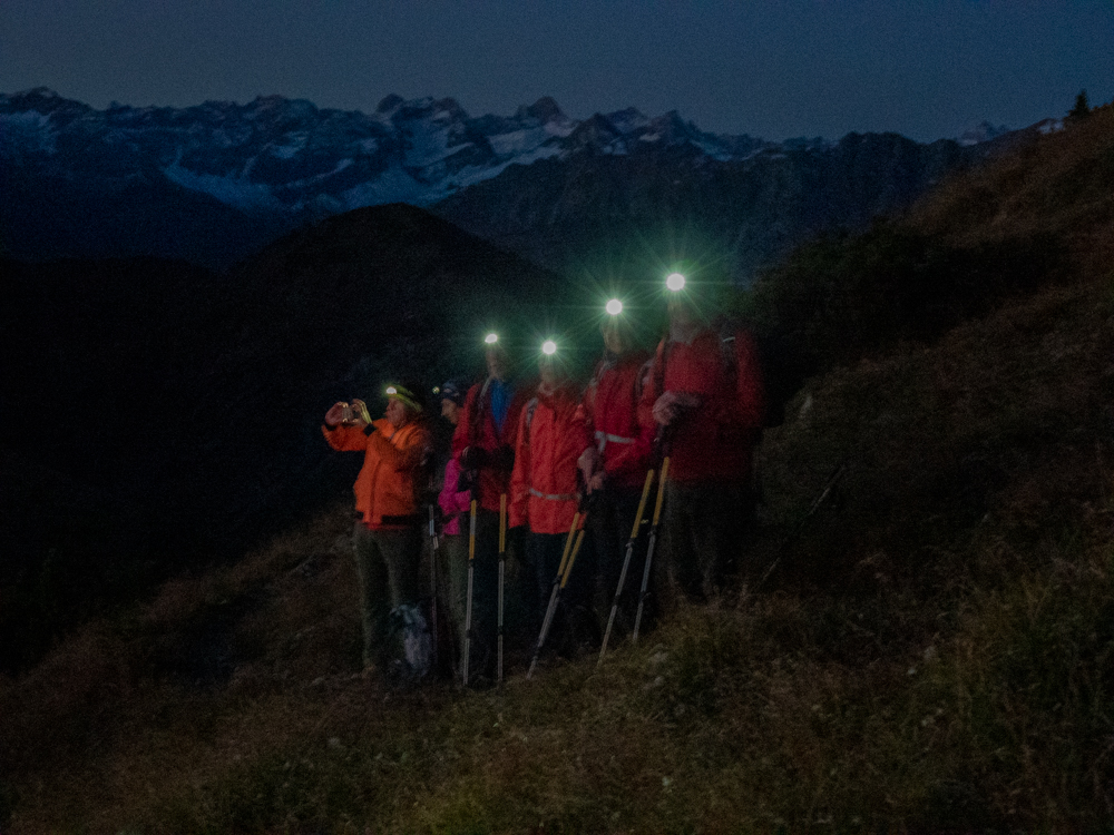Sonnenaufgangs-Wanderung