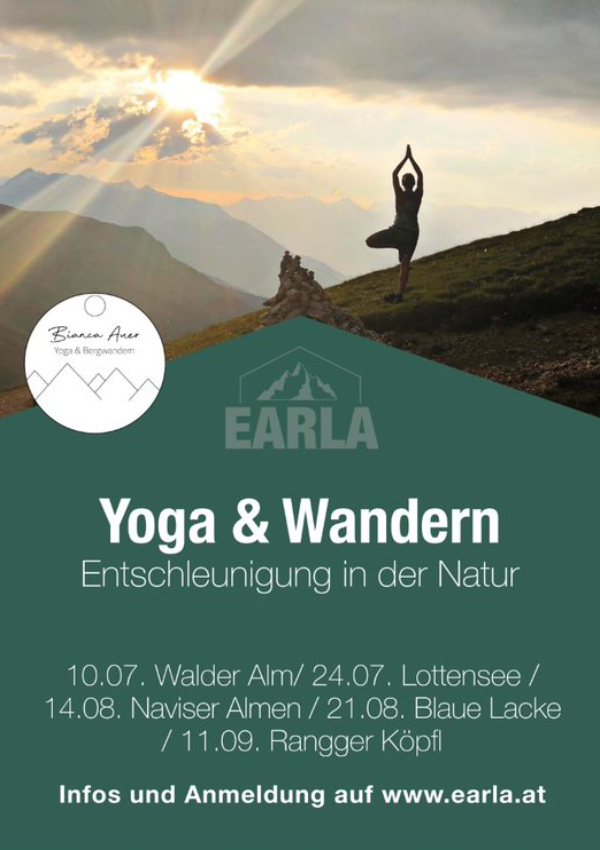 Yoga und Wandern image