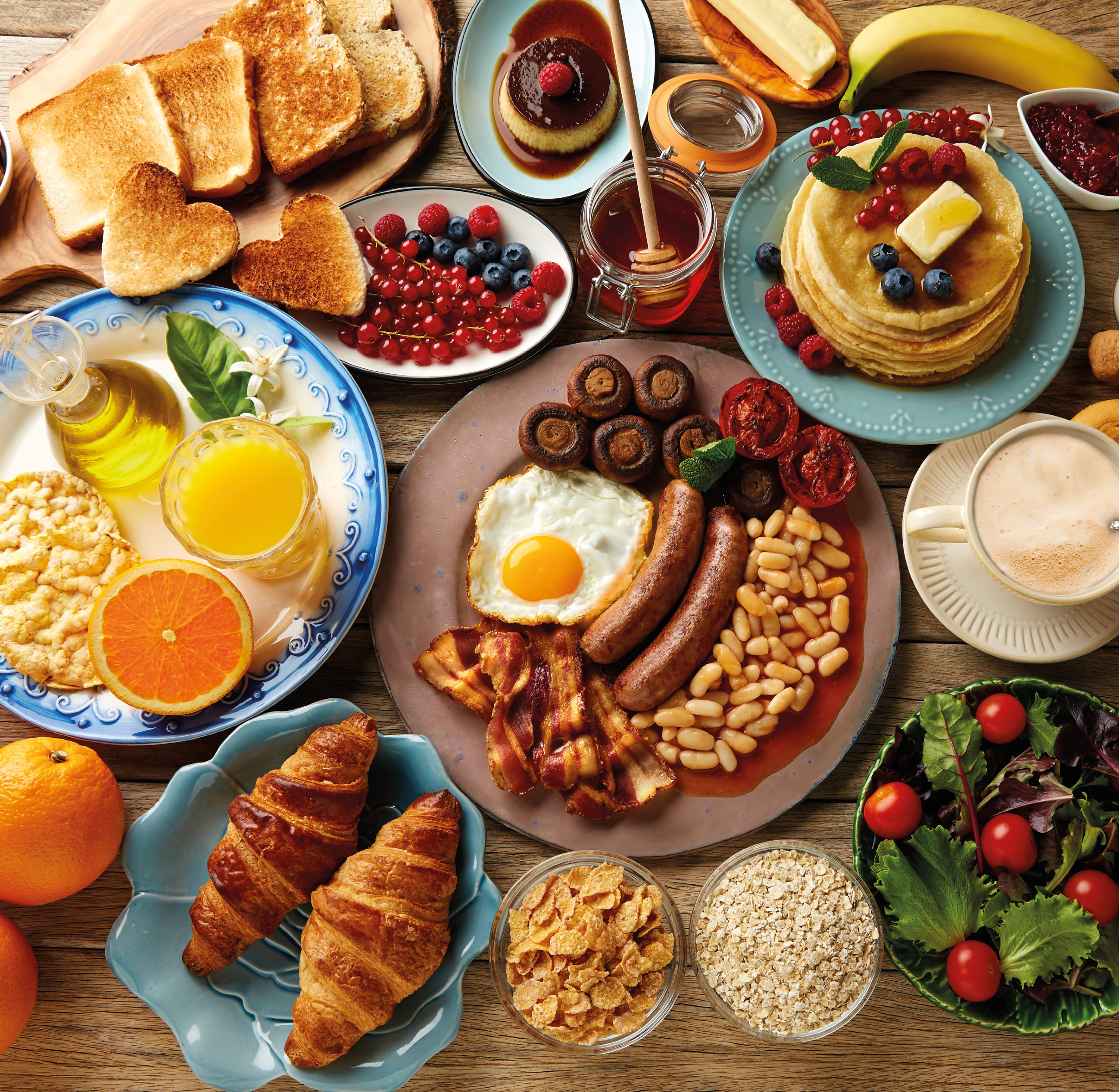 Schlemmer Frühstücksbuffet