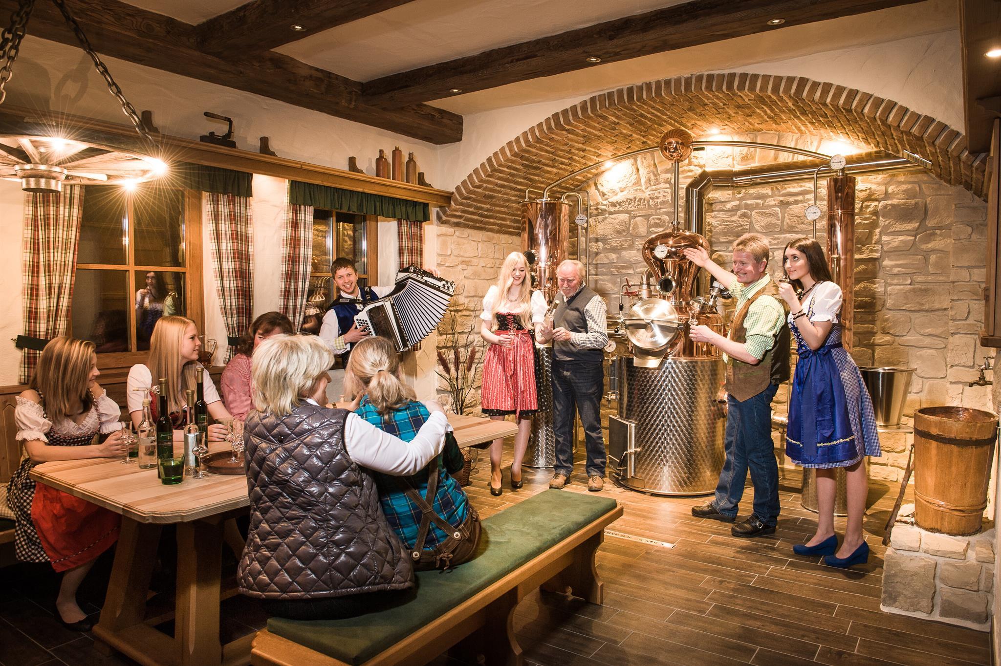 Tour of the Durzbauer show distillery