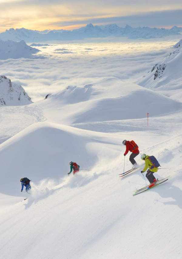 Personal ski guiding
