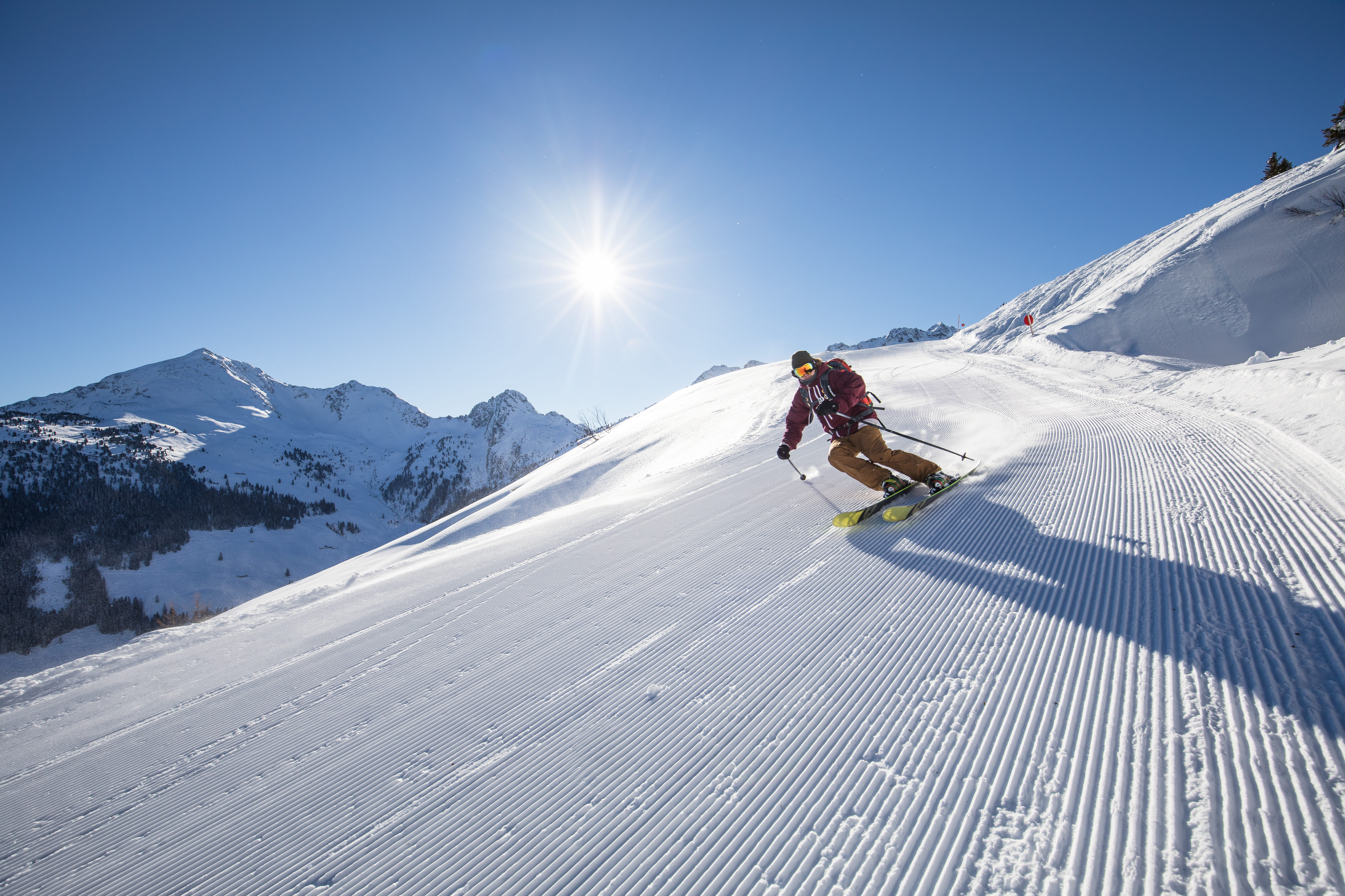 First Line Skiing Alpbach