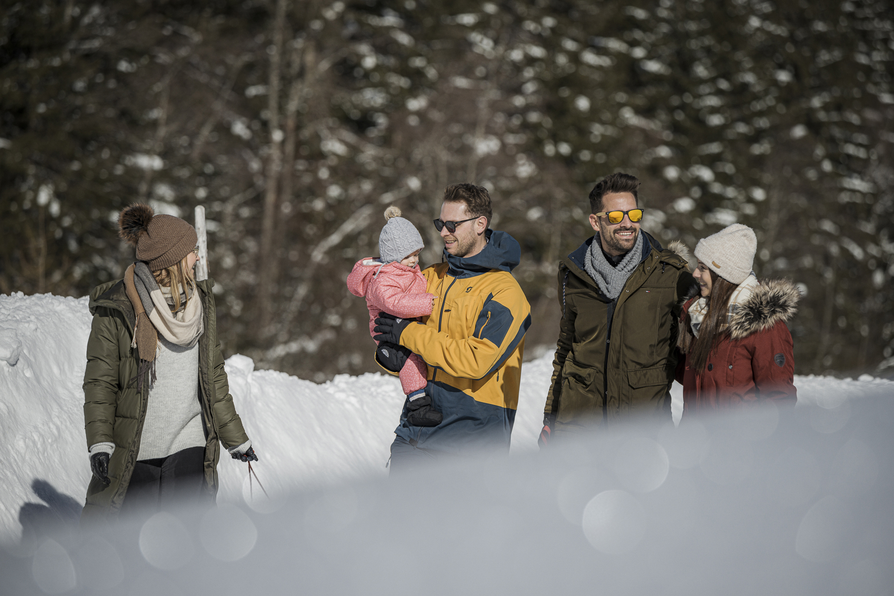 Winter hike Schwarzachtal
