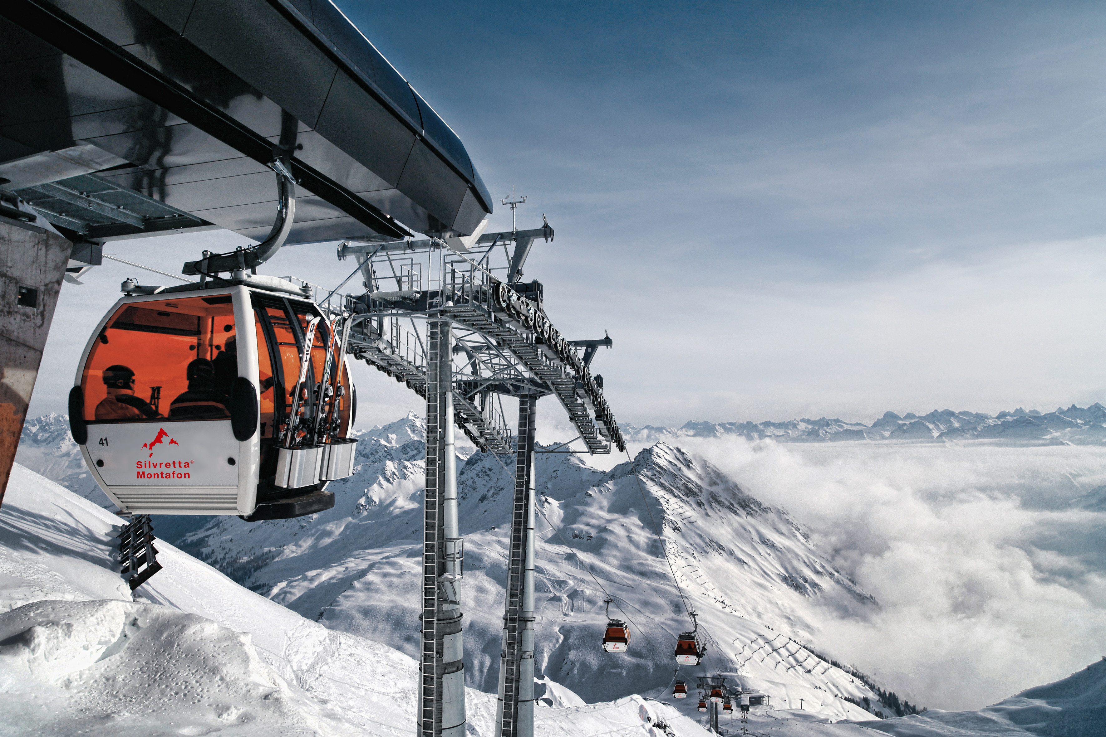 Skigebiet Silvretta Montafon