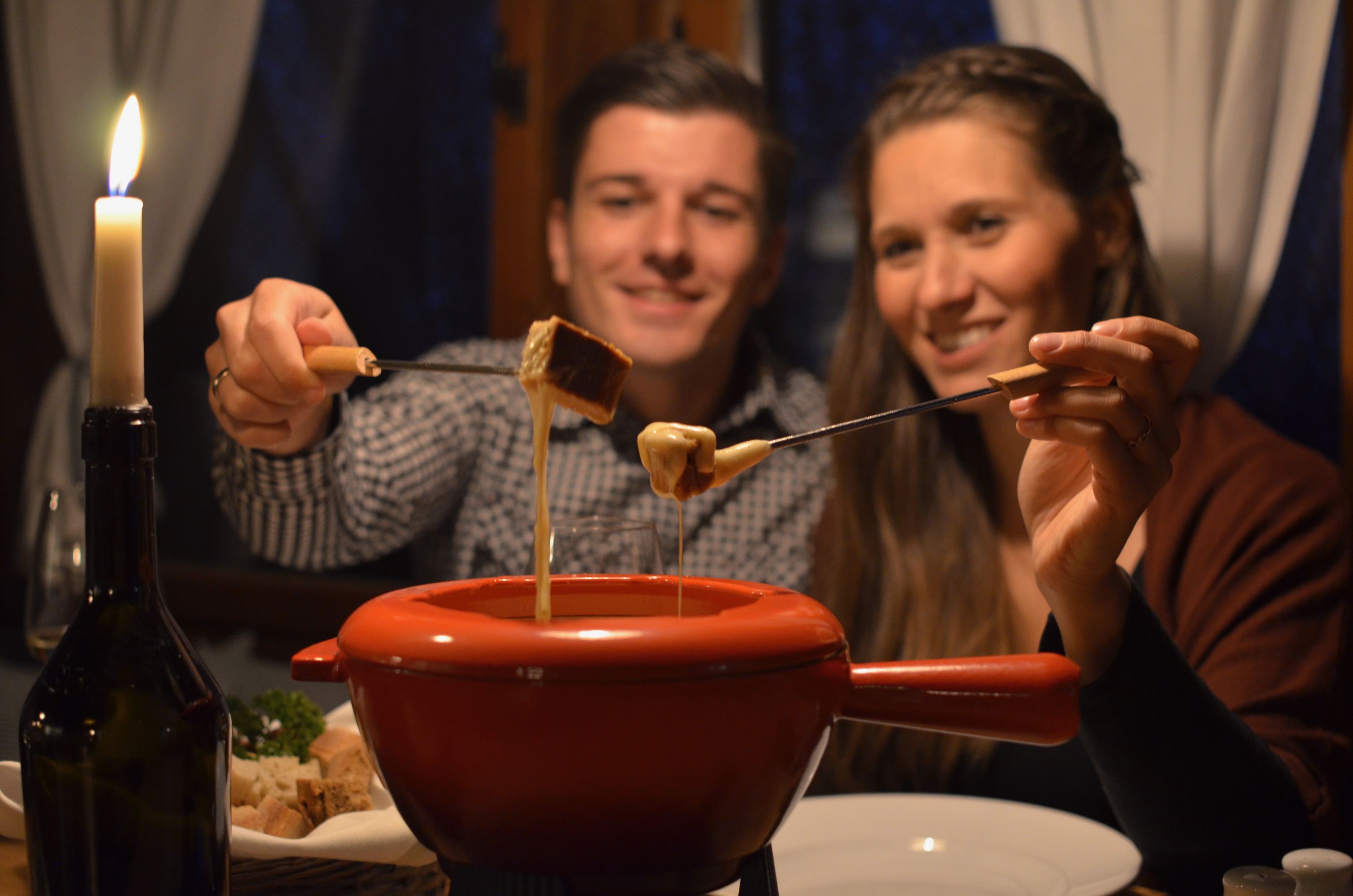 Rustic Baudenabend: The original on the Papststein