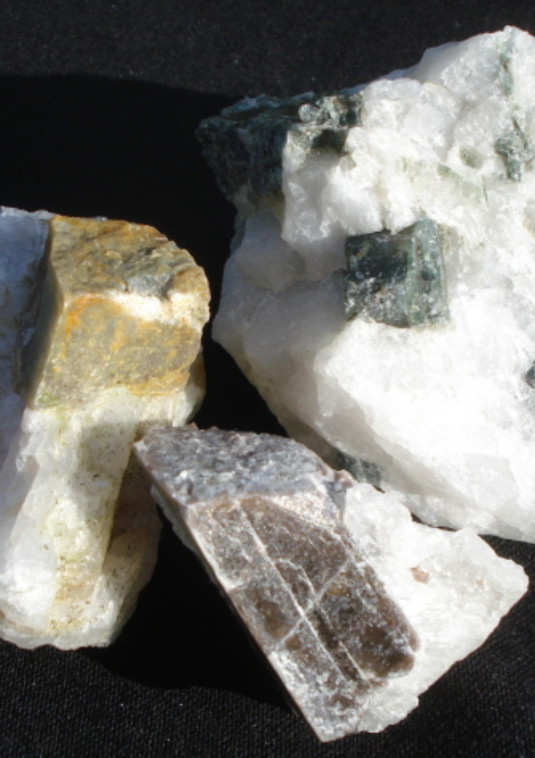 Miner's path mineral search with Werner