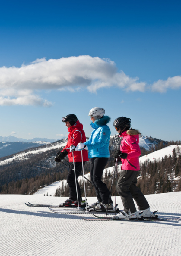 Skidoo tours for children