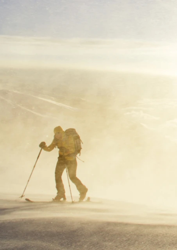 Ski touring evening in Vals