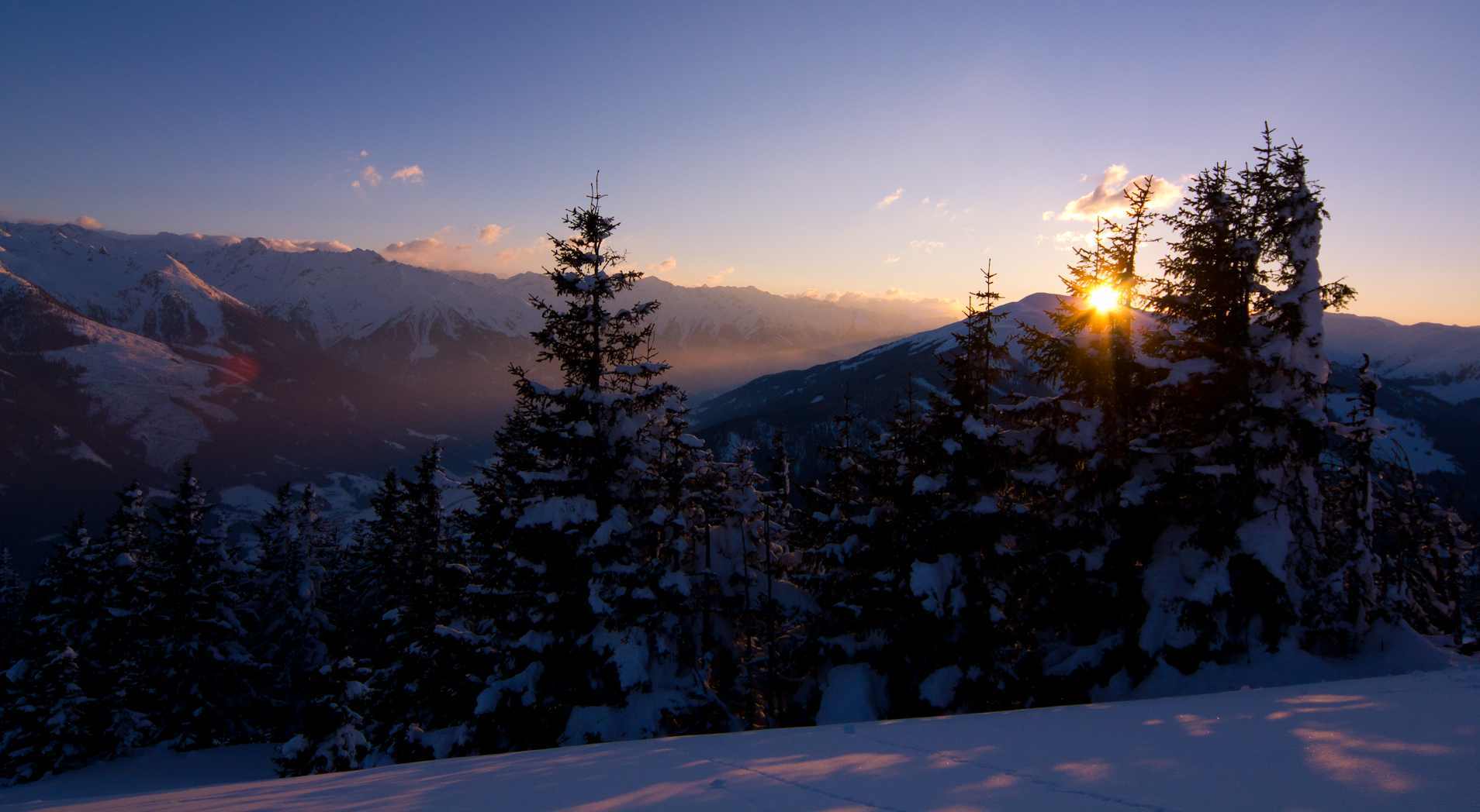 Sonnenuntergangswanderung Mittersill