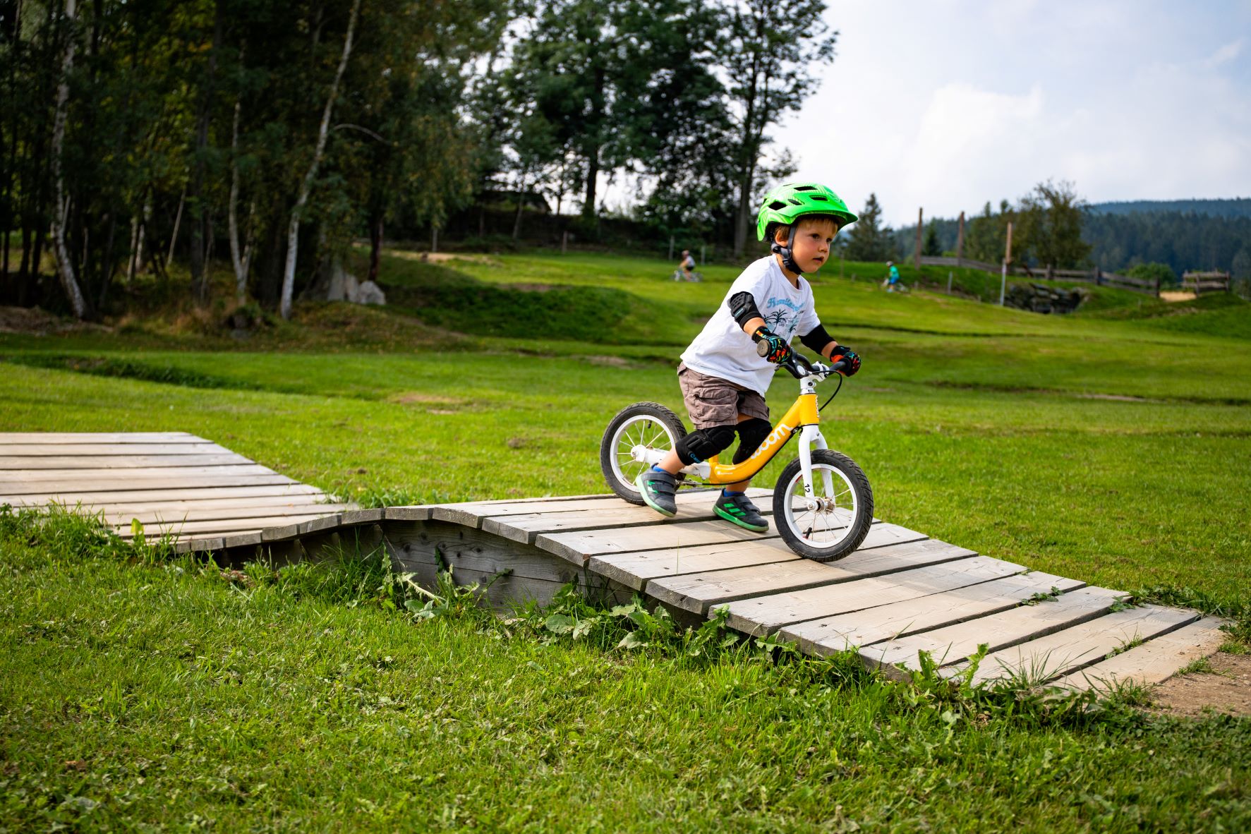Kids Race at the Minibikepark