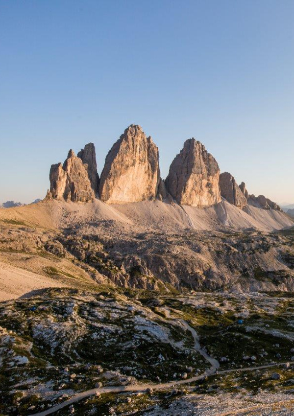 Die Dolomiten: Drei Zinnen