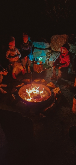 Family experience: Fire bowl evening 