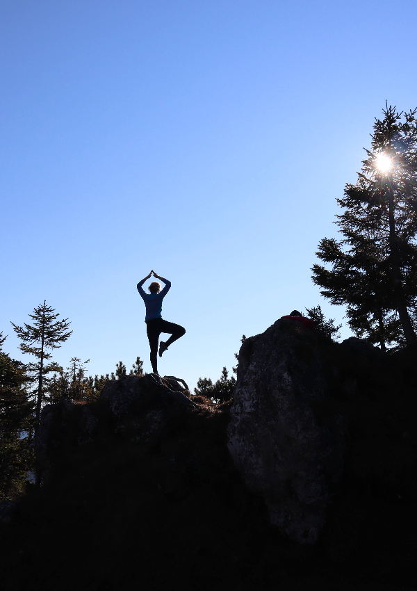 Entspannung pur. Yoga & Meditation. Im Tannheimer Tal.