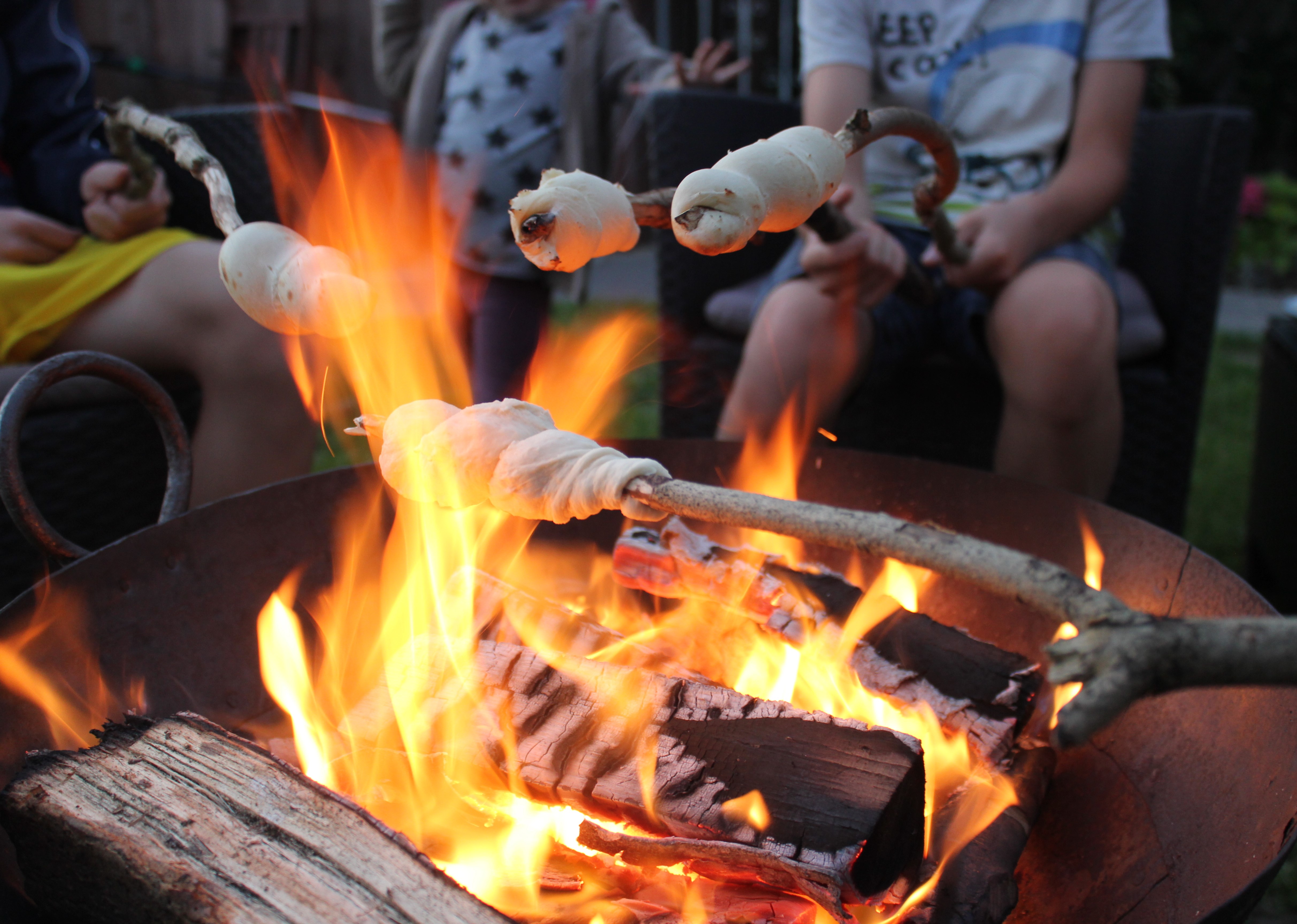 Stockbrot backen