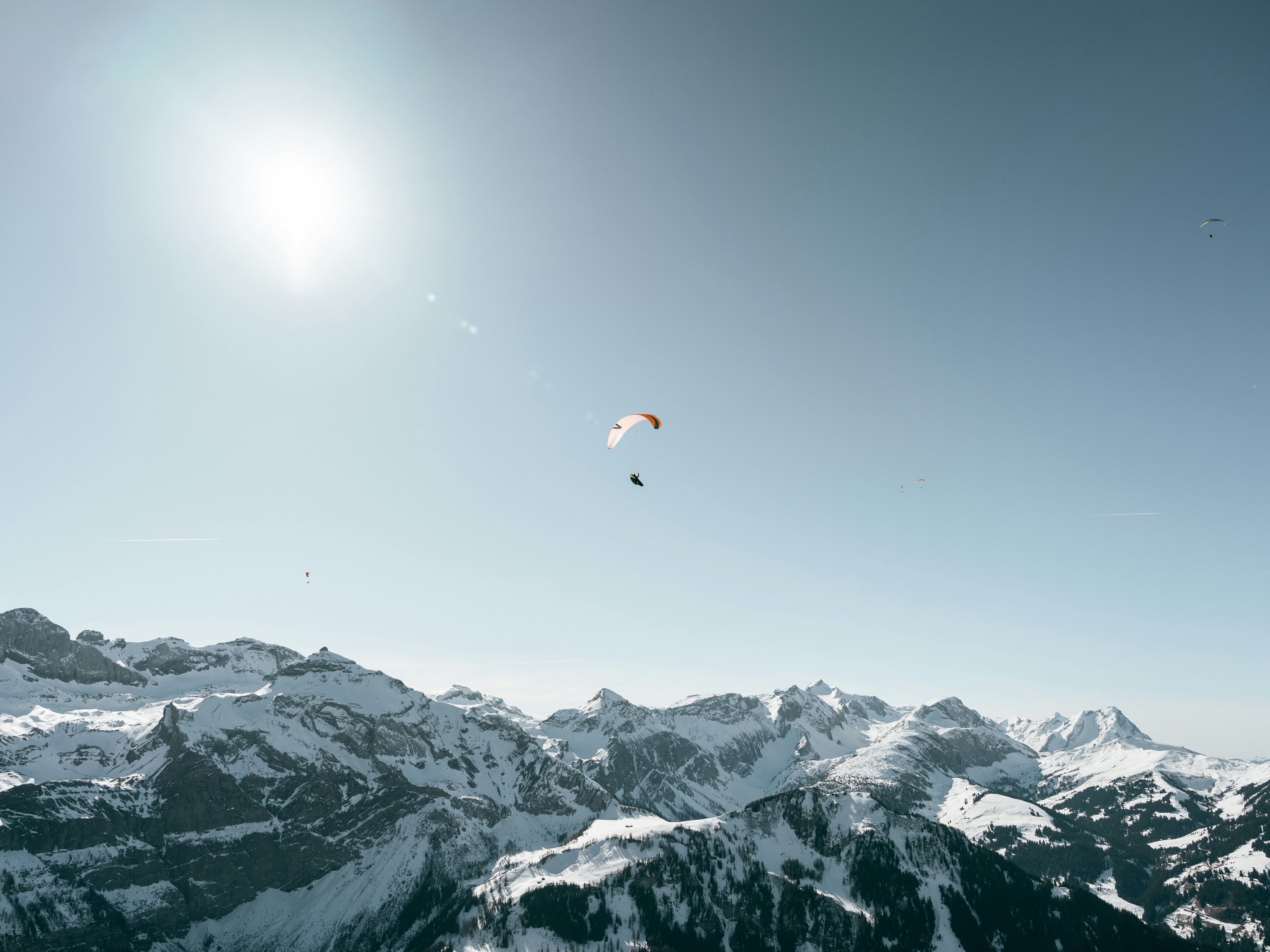 Gleitschirmfliegen