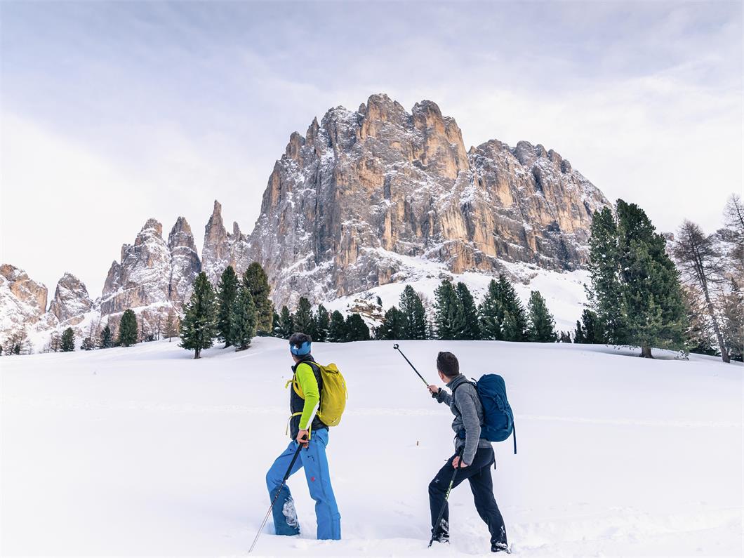 Winter-/Schneeschuwanderung durchs Wandergebiet Carezza