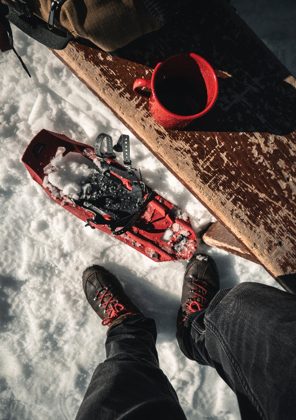 Schneeschuhwandern mit Hofpicknick