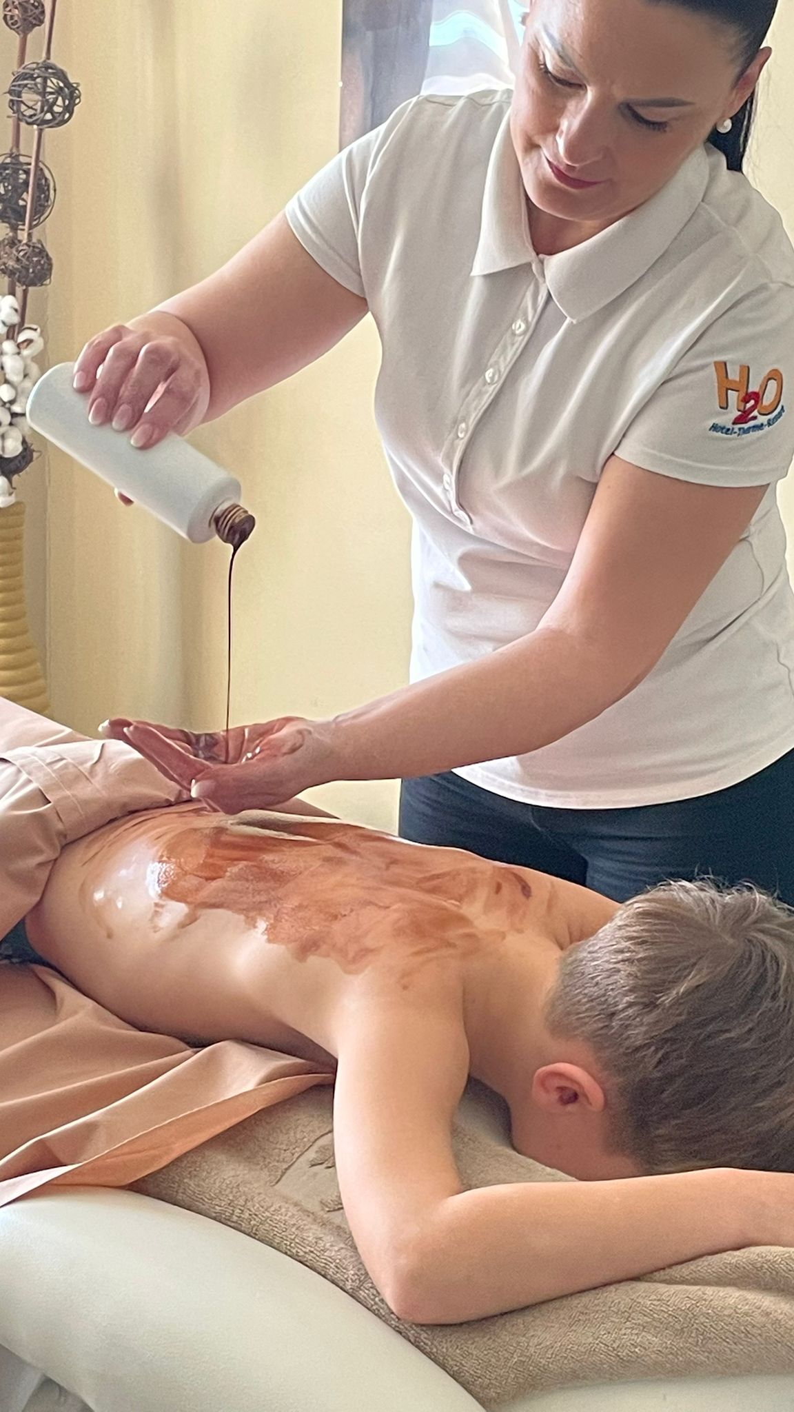 Schoko-Massage