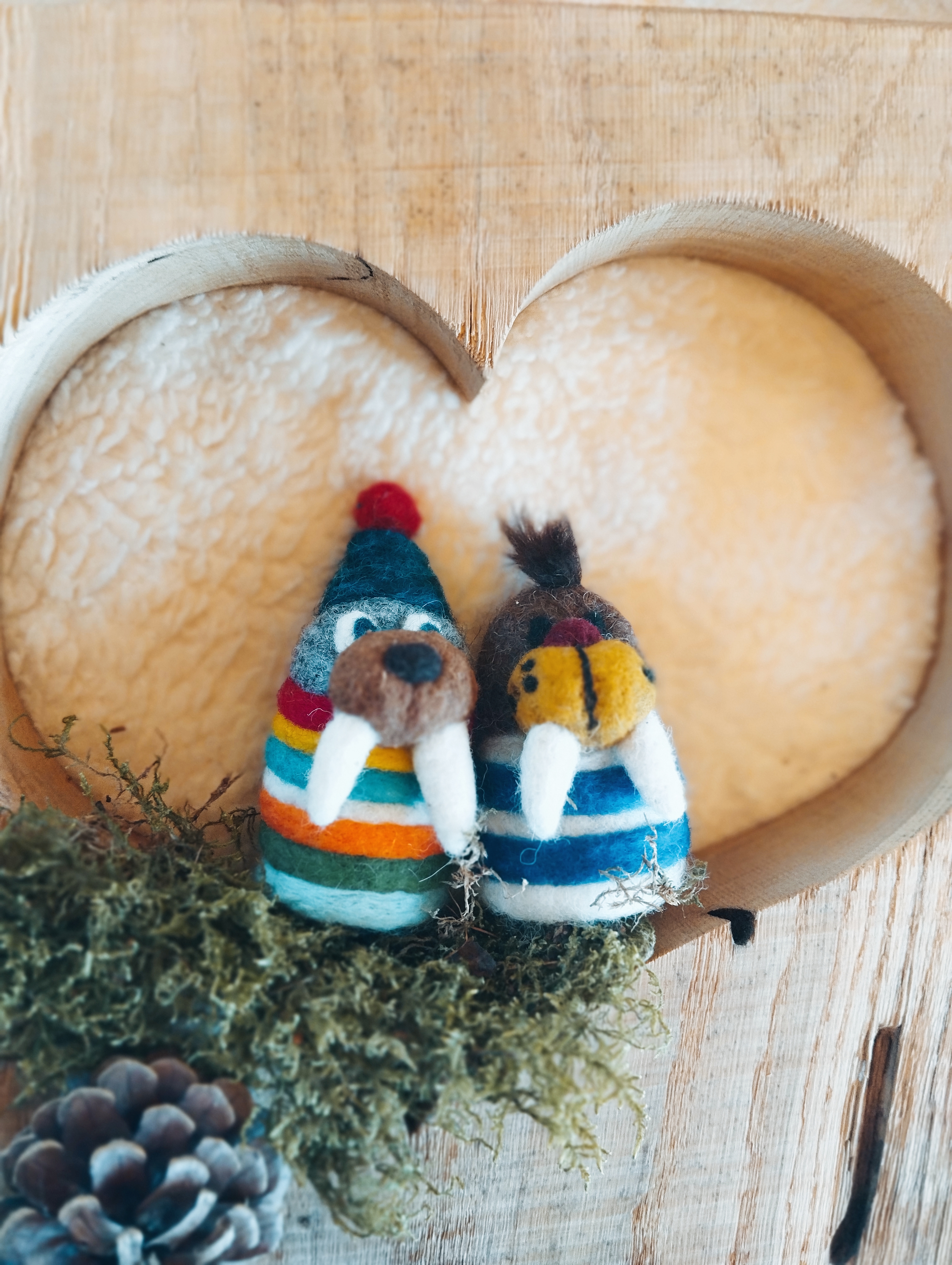 Felting course with Katrin!