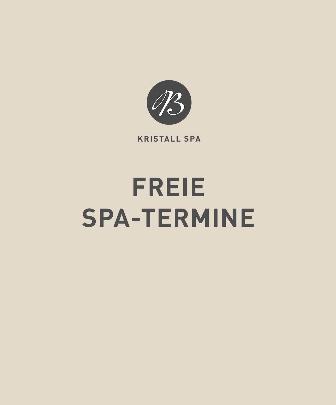Freie Spa-Termine