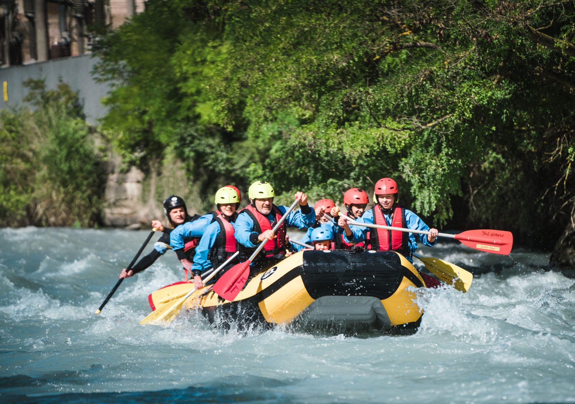 Rafting with Adventure South Tyrol