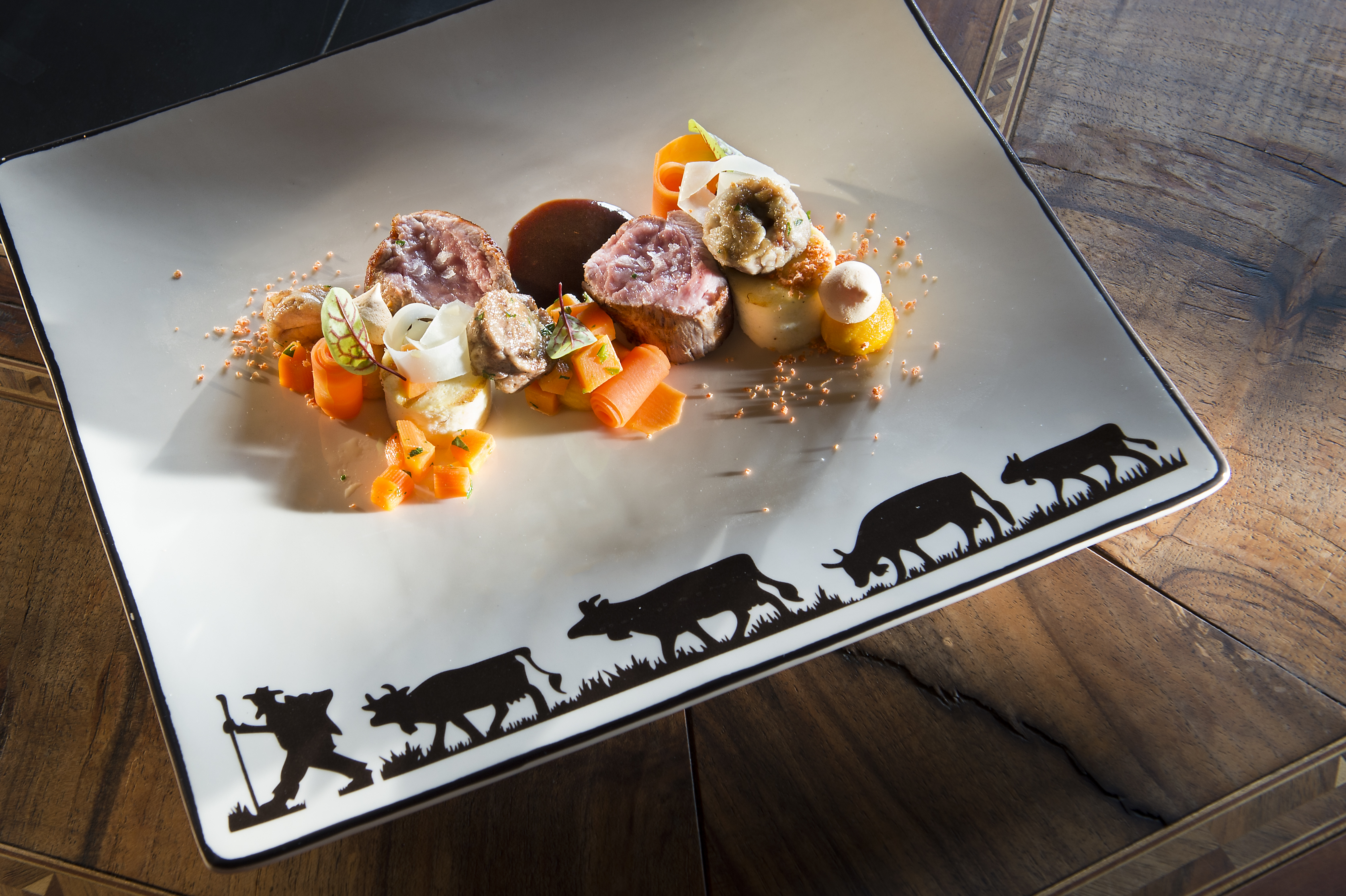 5-course gourmet menu