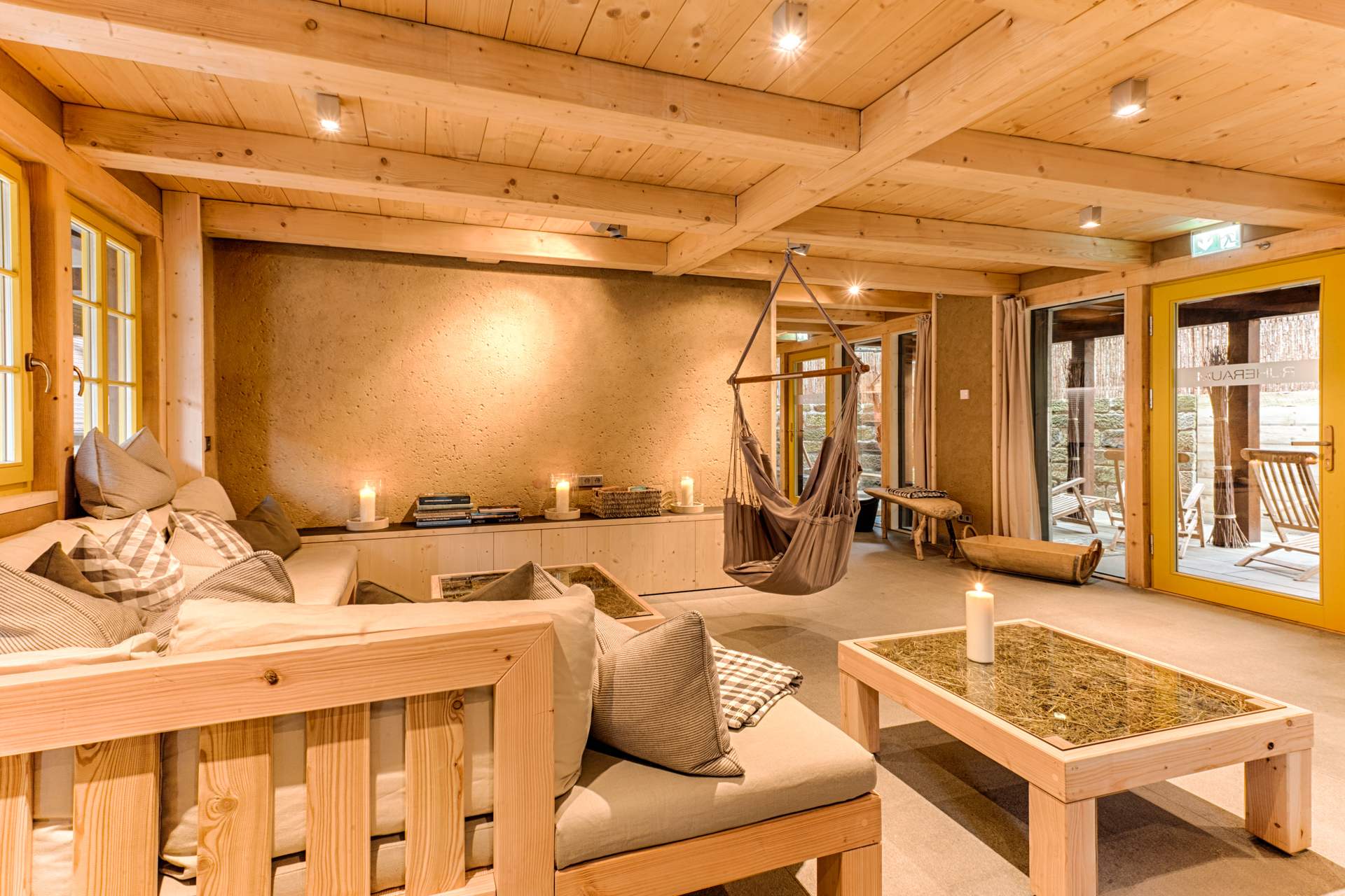Sauna use for day guests