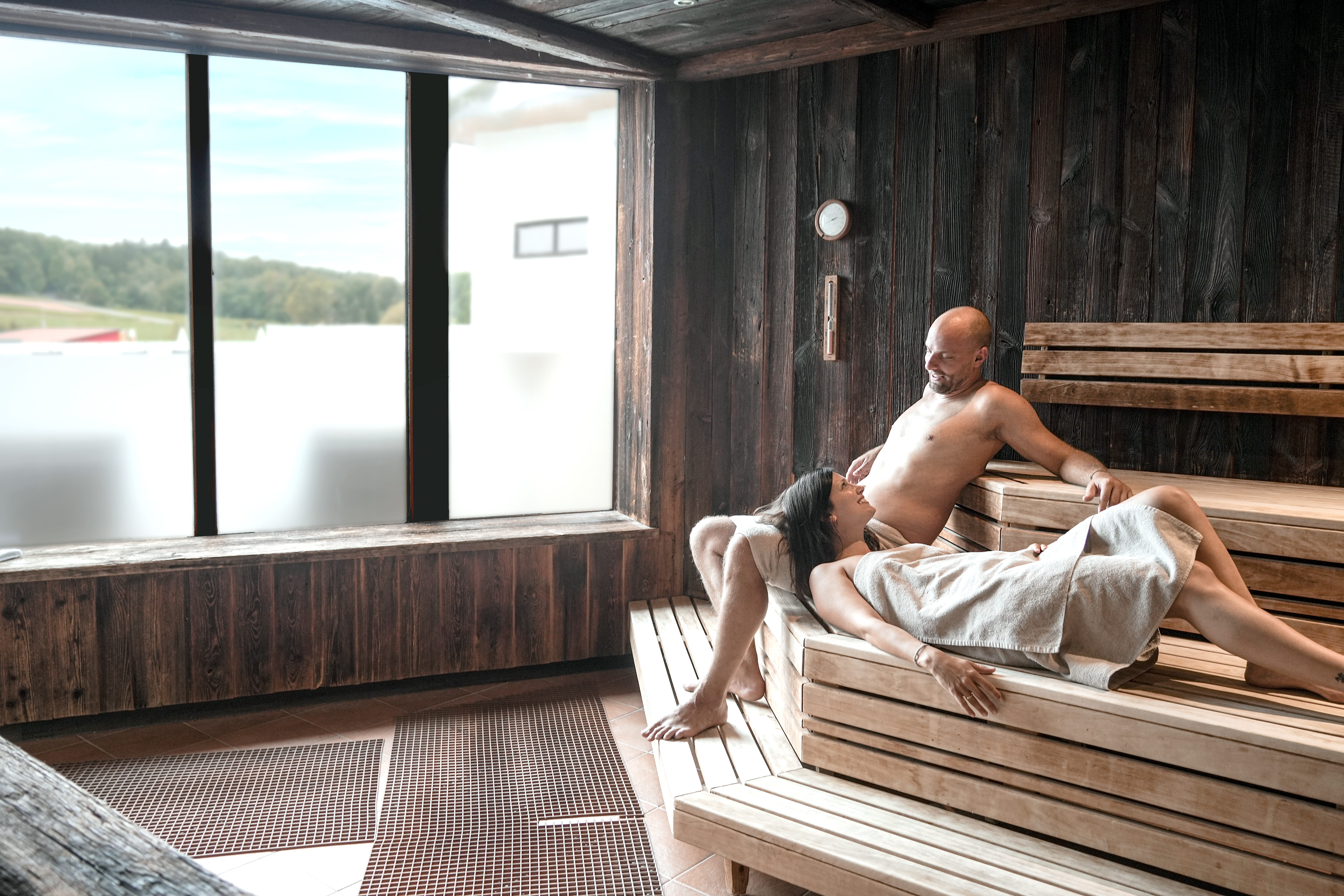 long spa and sauna night