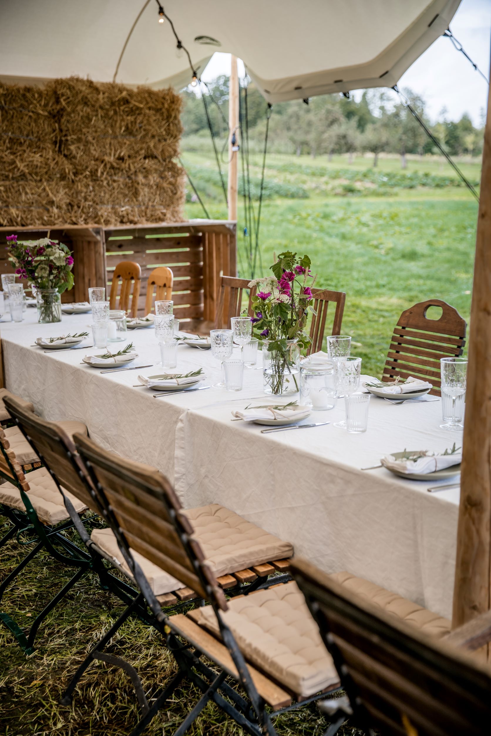 Feldtafel auf dem Stotz Hof | Wirthshof Resort