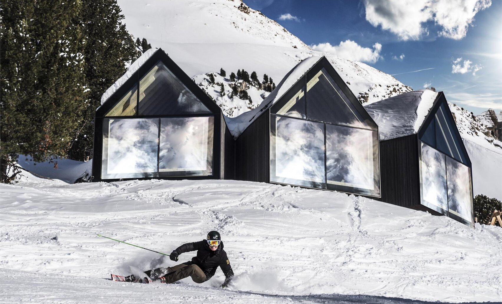 Design meets eco - geothermal energy in the Oberholz mountain hut