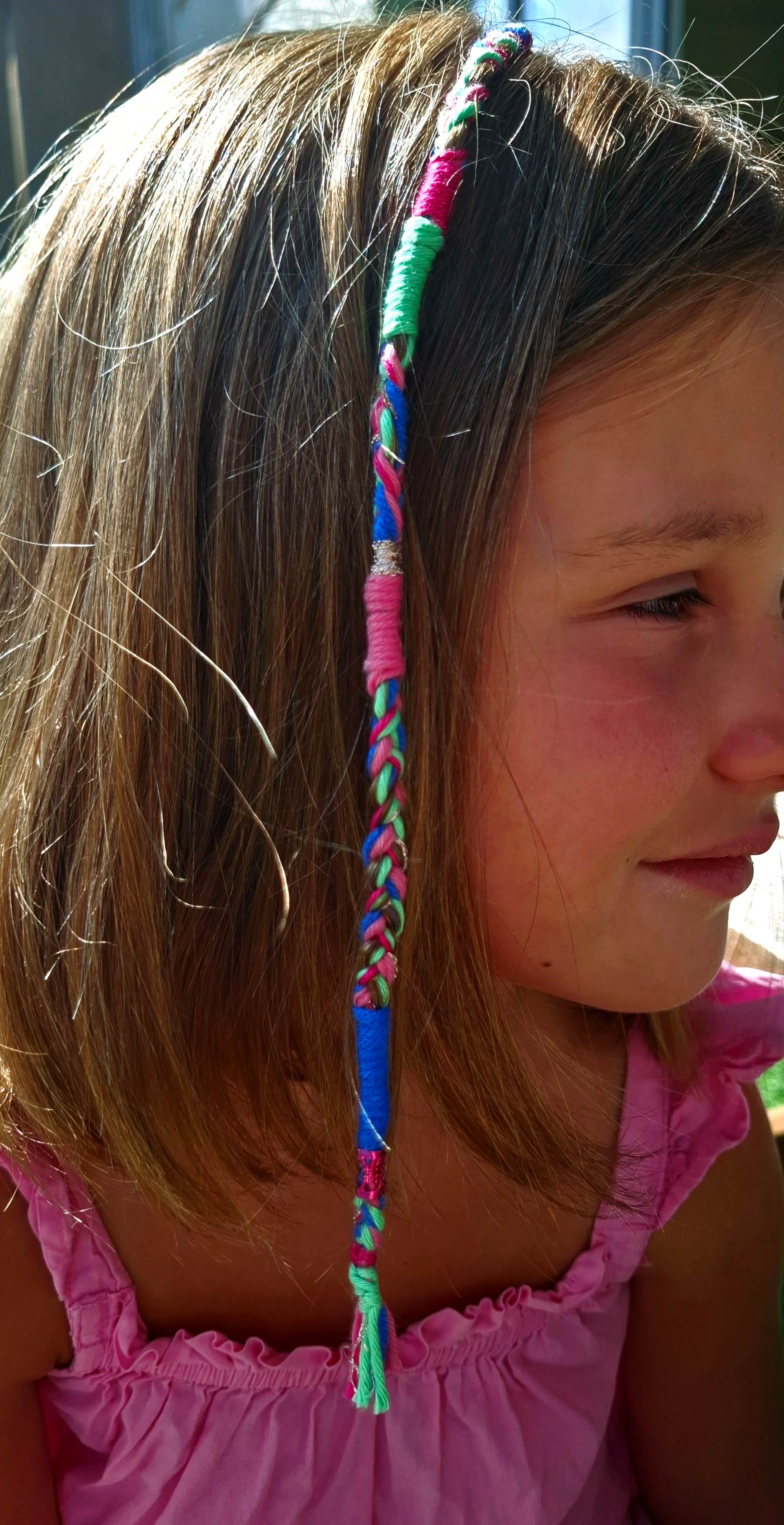 Coole Haar  Strähnen für Familien mit KIDS ab 3 Jahren