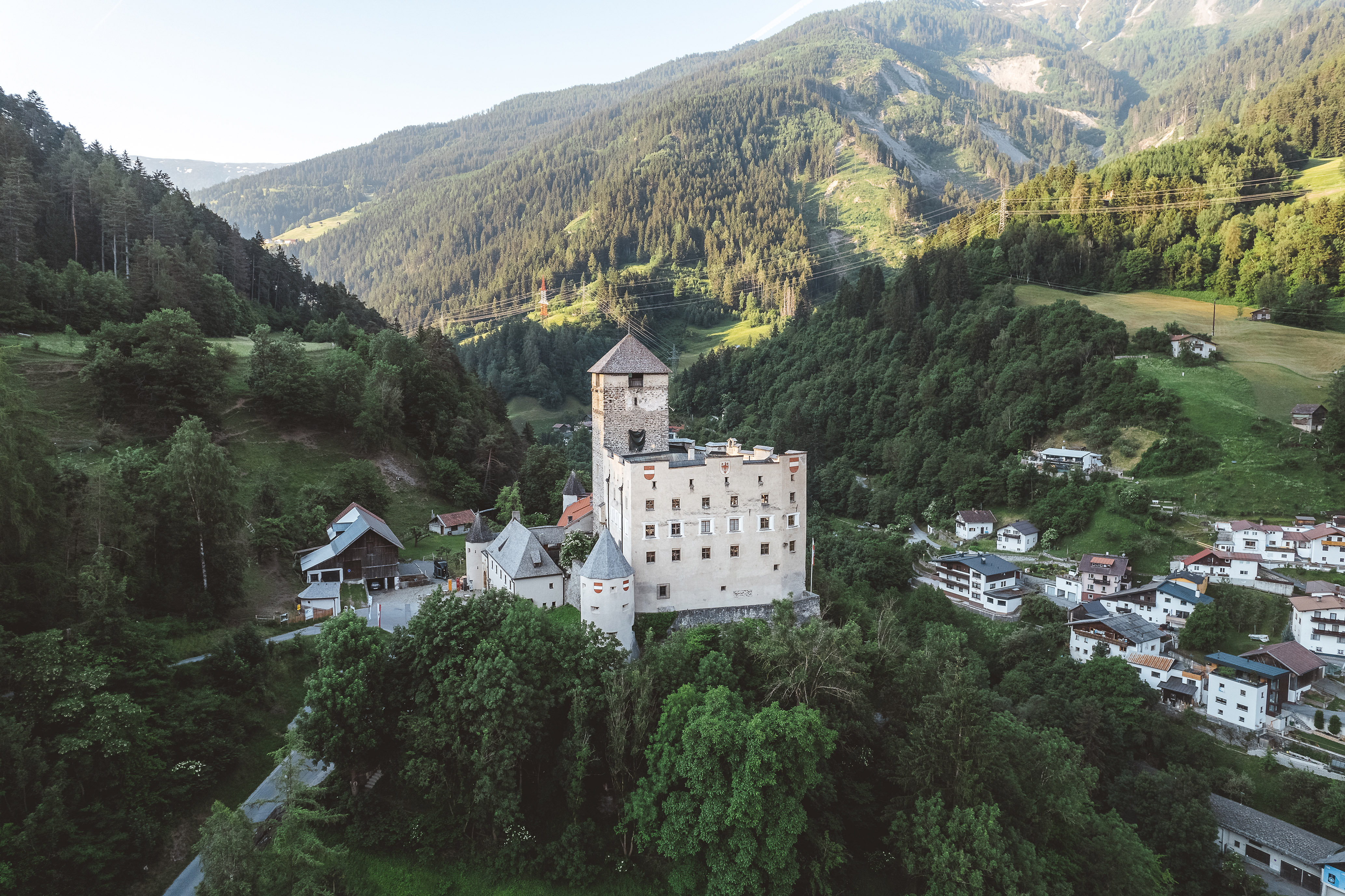 Experience history up close - guided tour of Landeck Castle