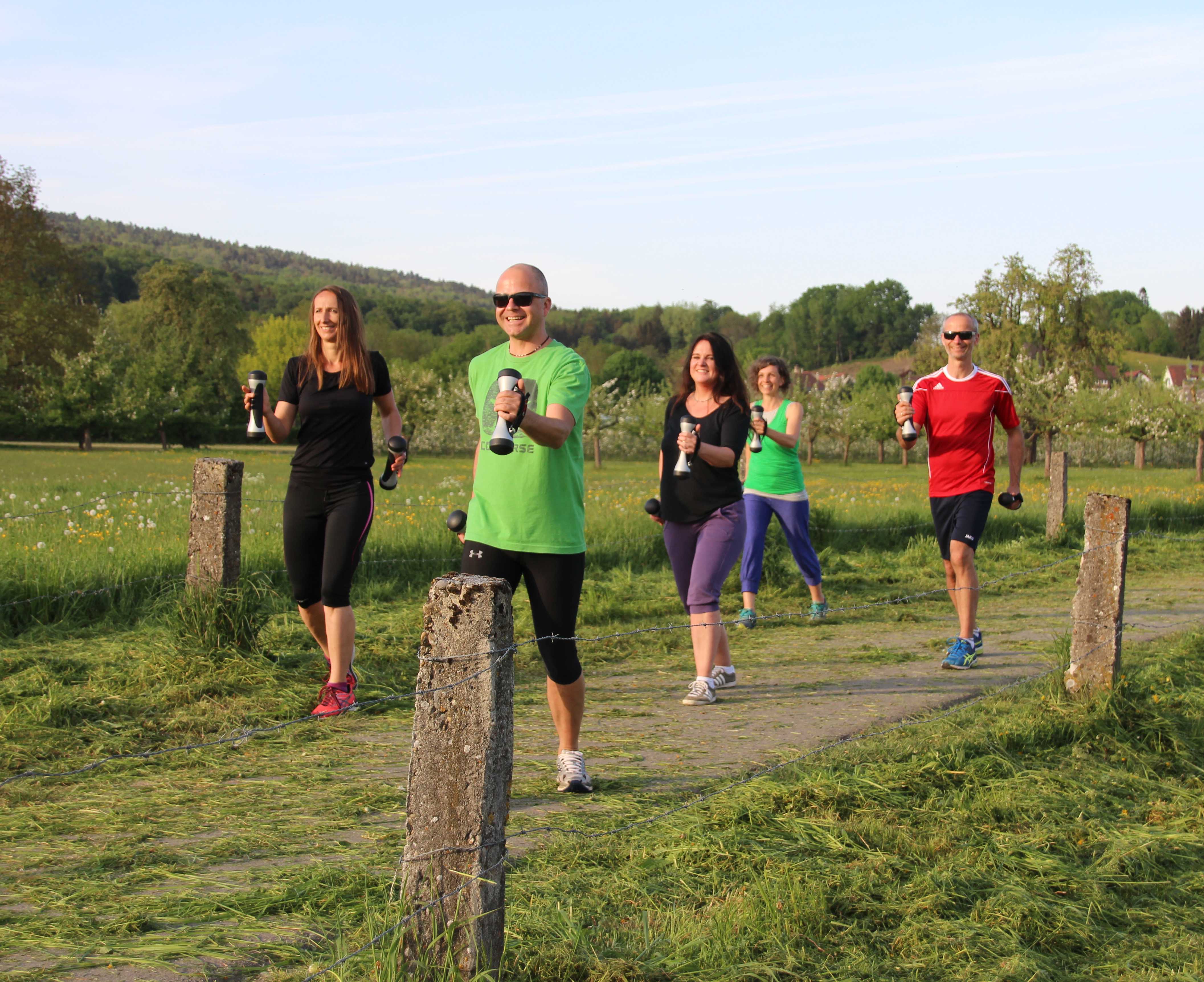 Reaktiv Walking - Technik und Tour - bei Regenwetter Workout!