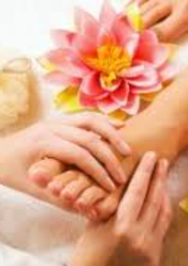 Manicure or pedicure