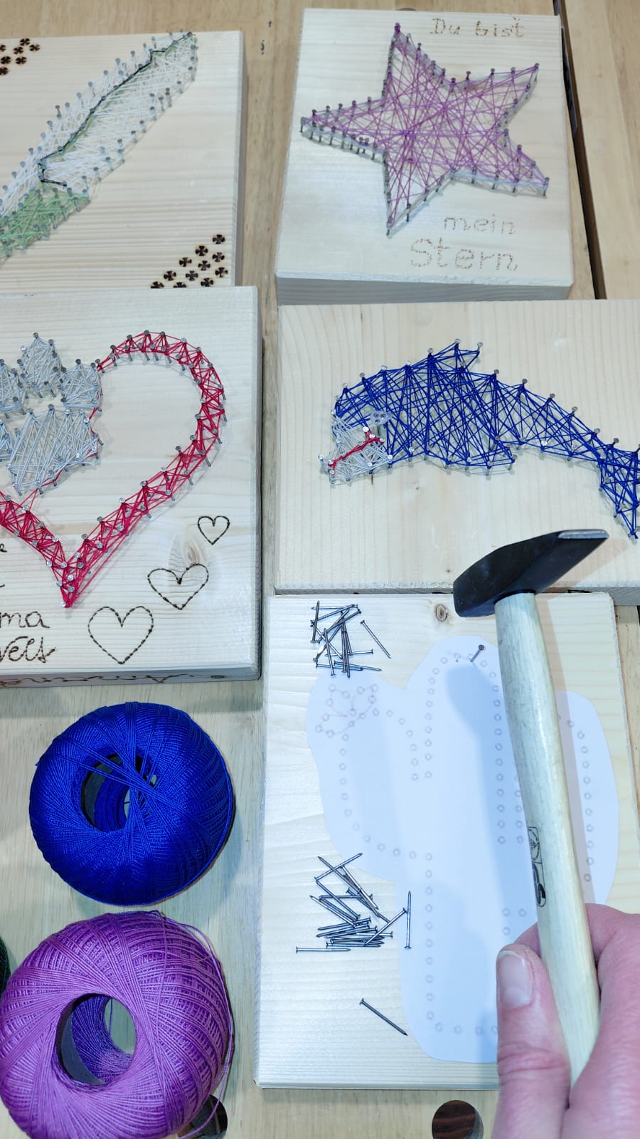 String Art Bild