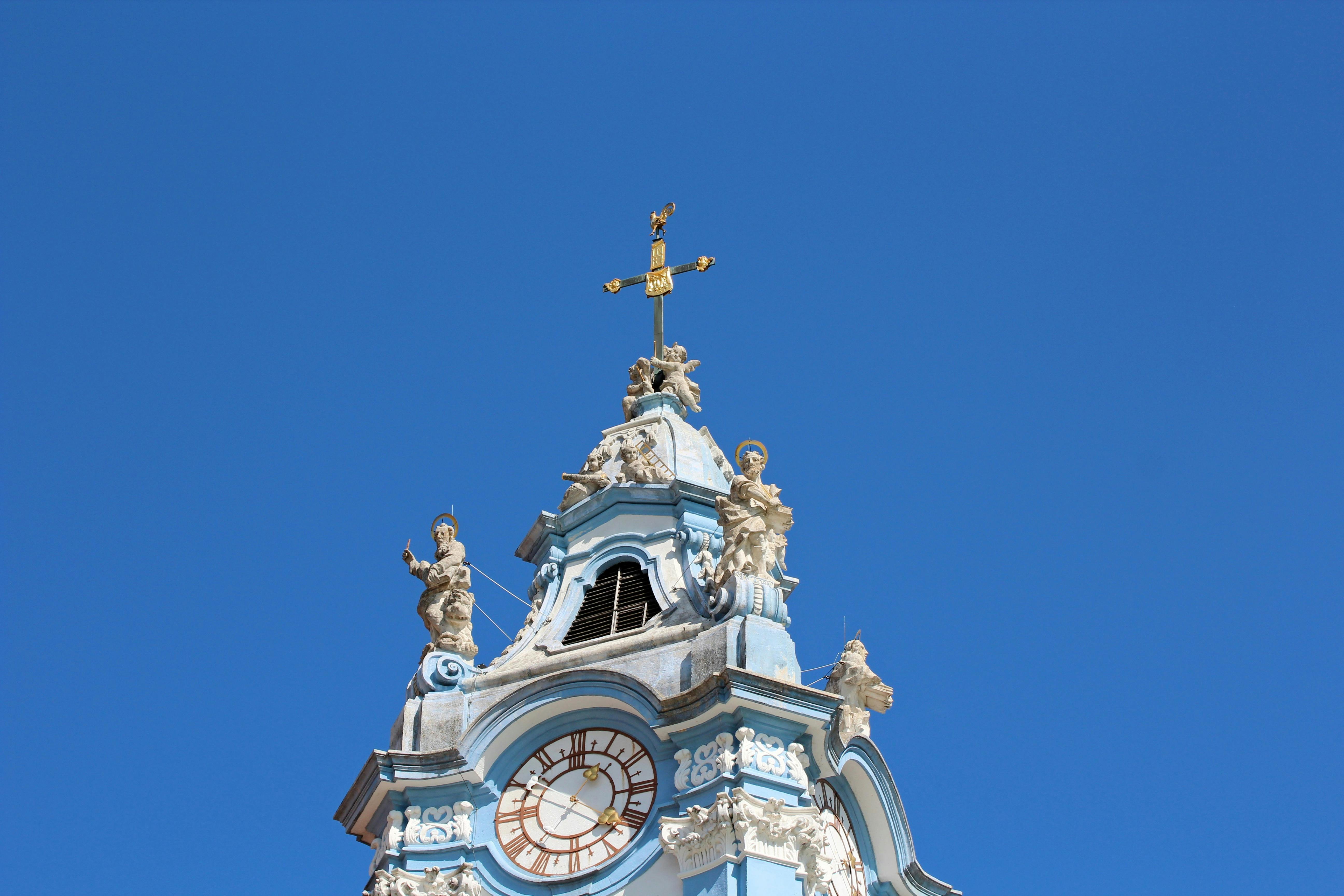 Stift Dürnstein – barockes Juwel mit blau‑weißem Turm