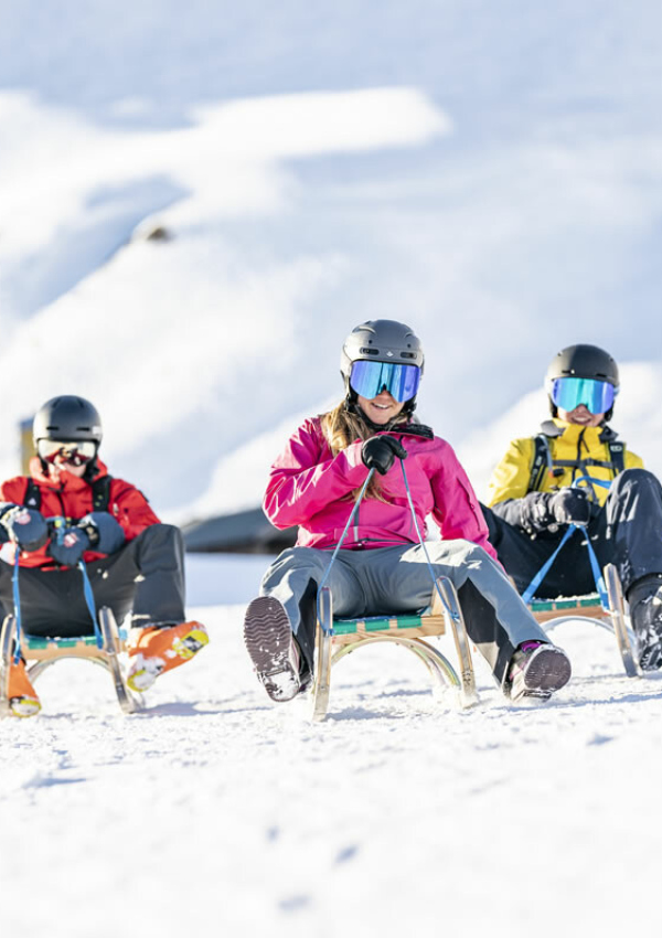 Tobogganing