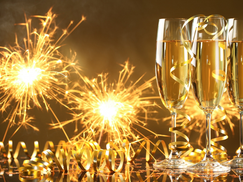 Silvester-Gala-Abend im historischen Ballsaal der Villa Esplanade