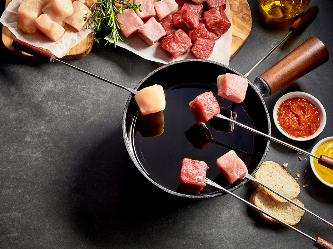 Meat fondue