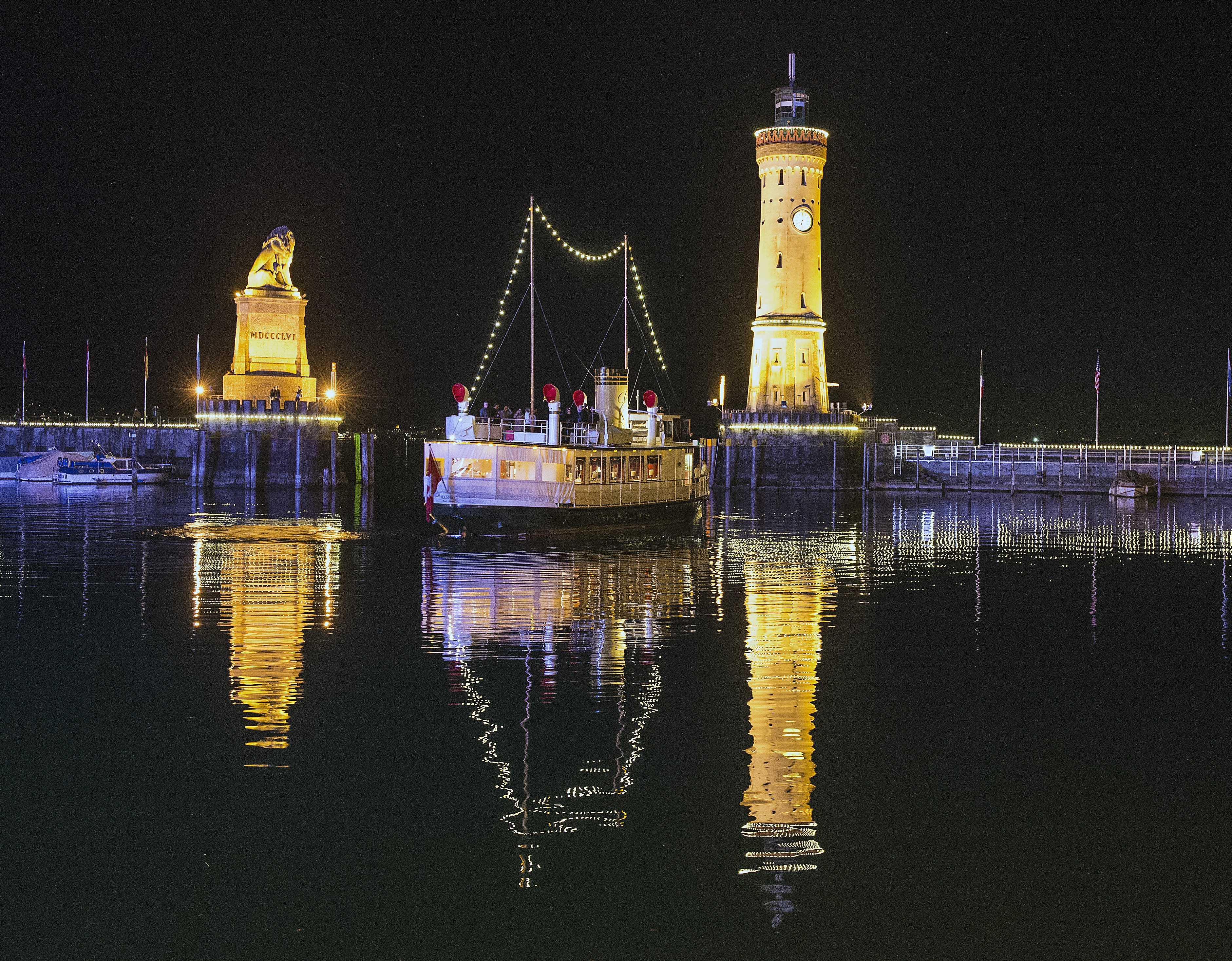 Lindau Harbor Christmas
